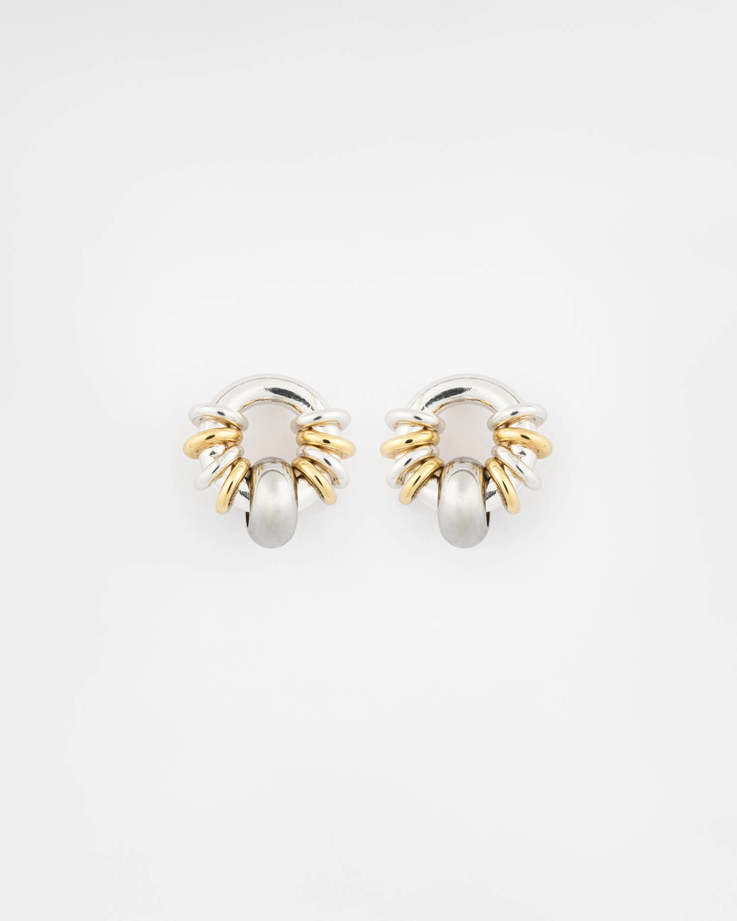 Boucles d'oreilles Donut Baby Argent