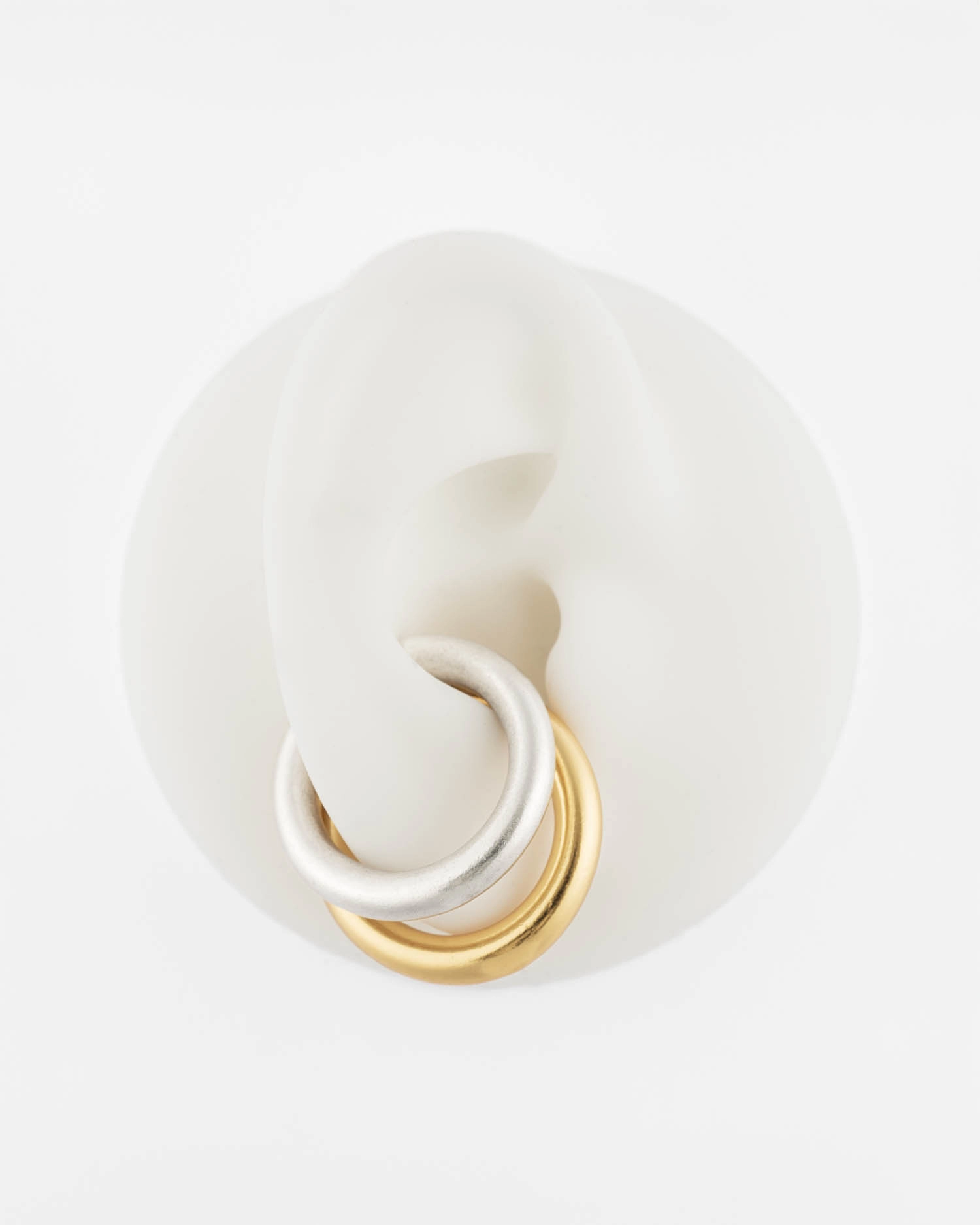 Earcuff Hoops Argent