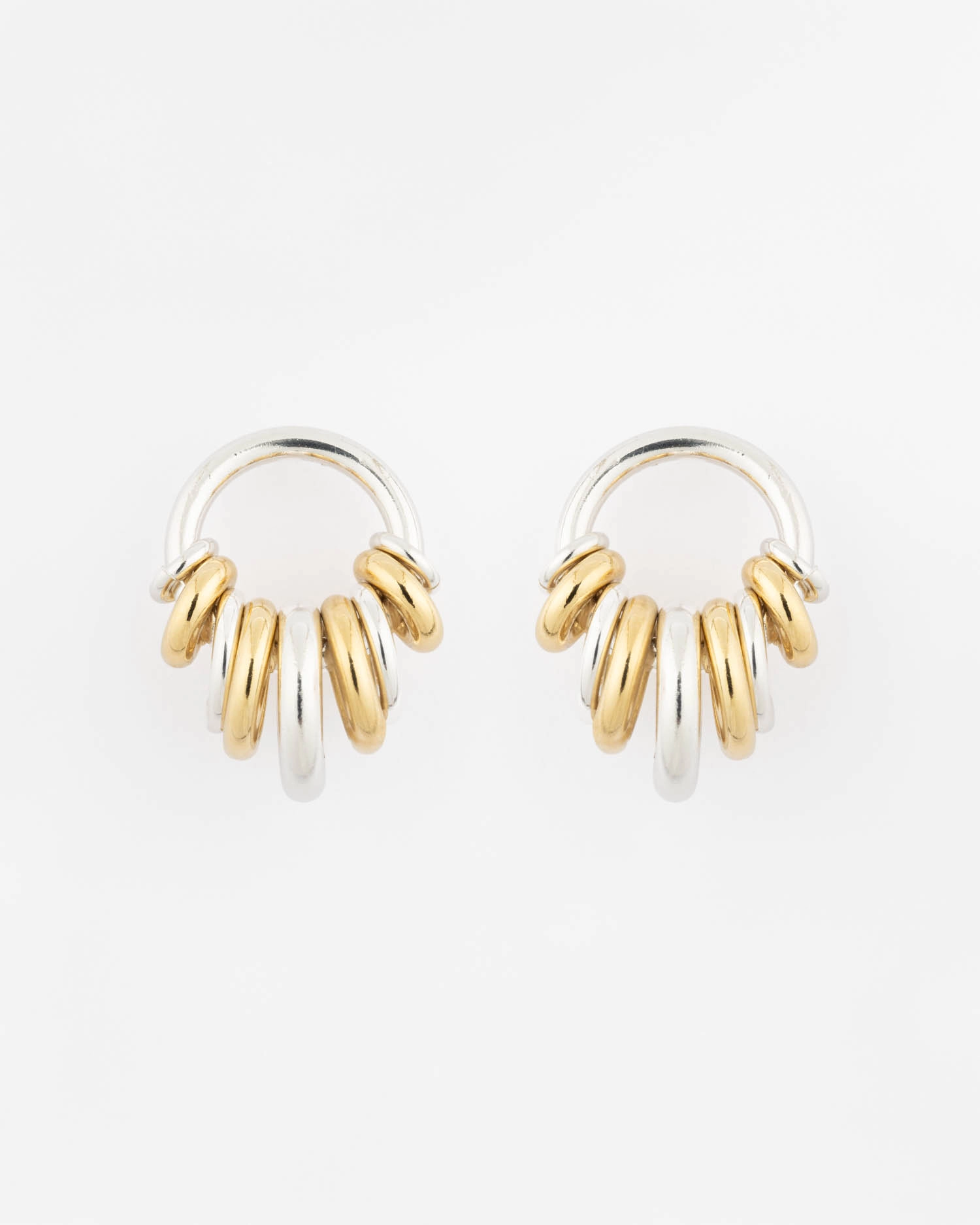 Boucle d'oreilles Donut Uni Argent