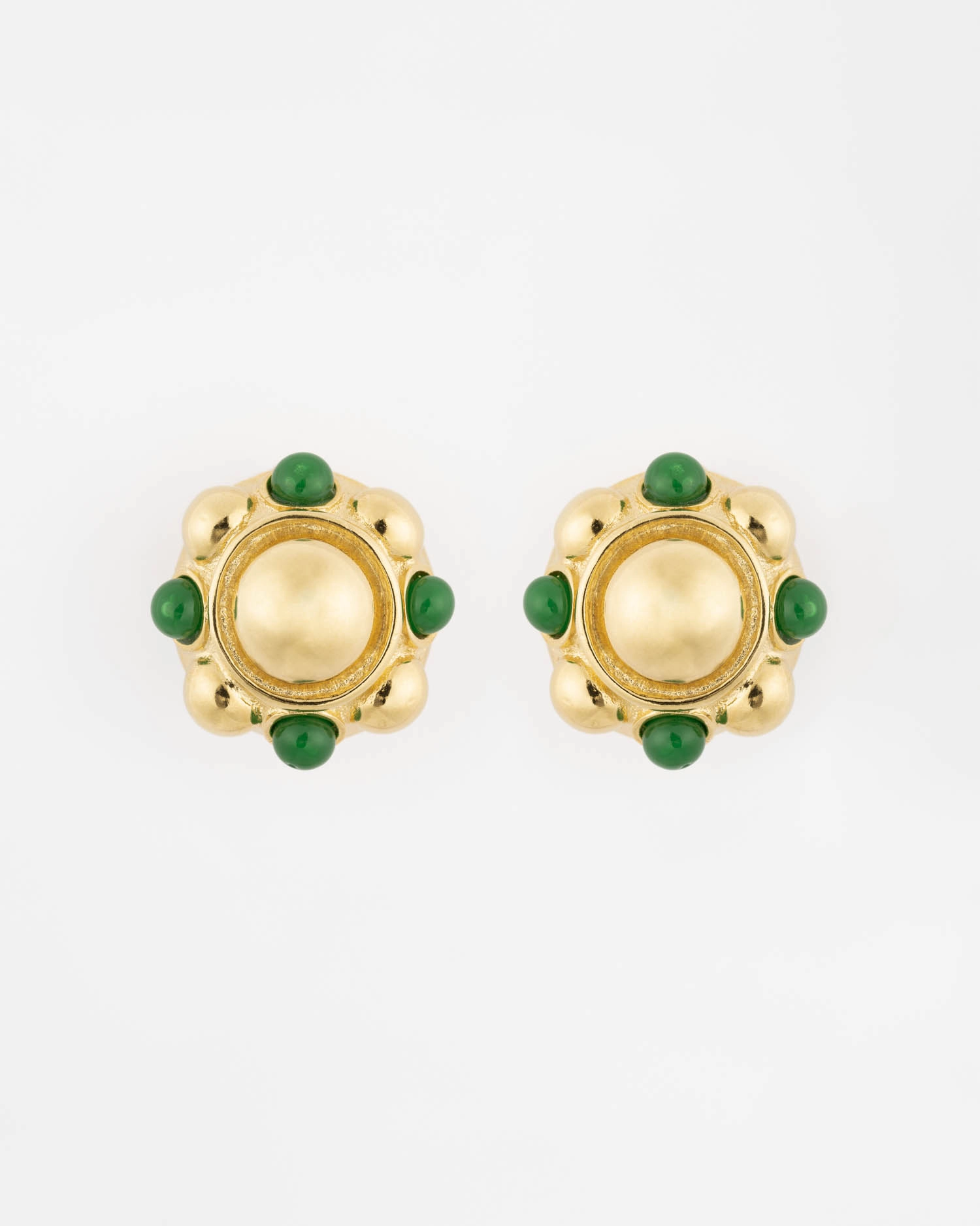 Boucles d'oreilles Stellar Vert