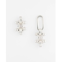 Boucles d'oreilles Grenade Argent