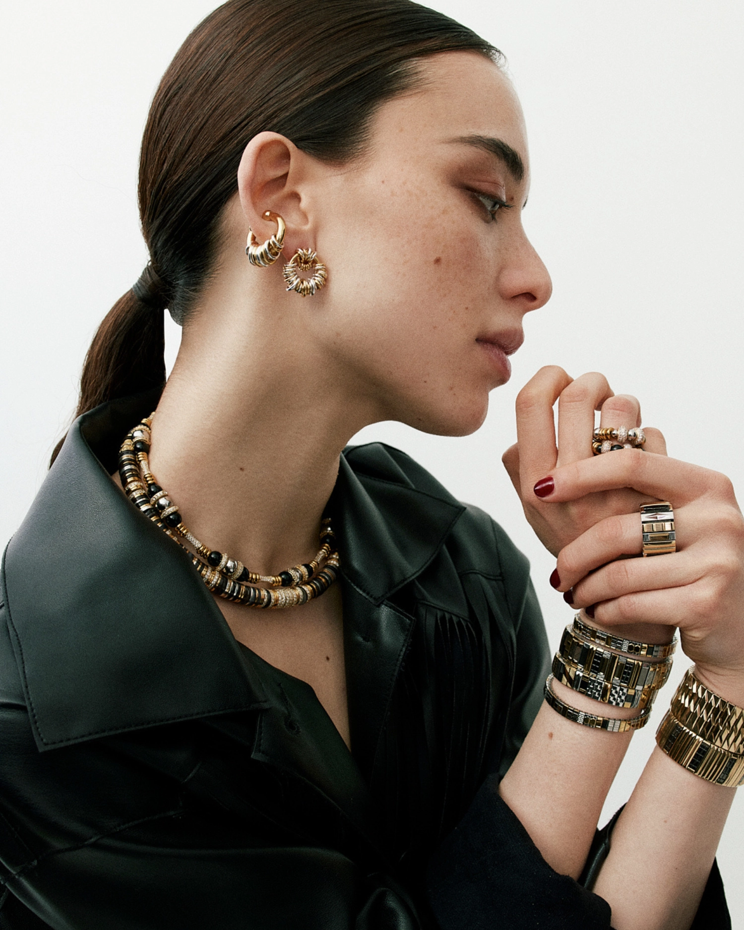 Collier Meritaten Noir