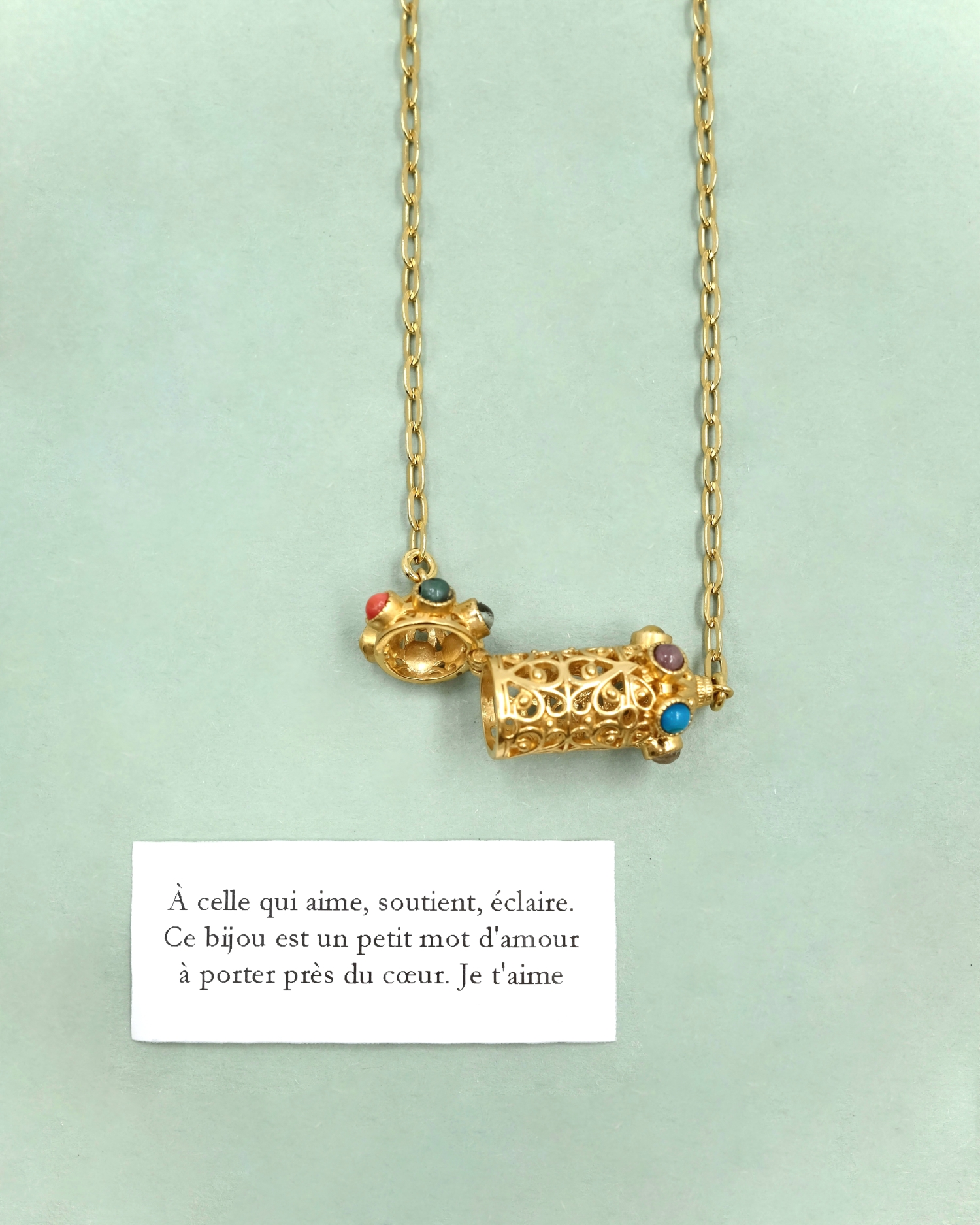 Collier Amulette