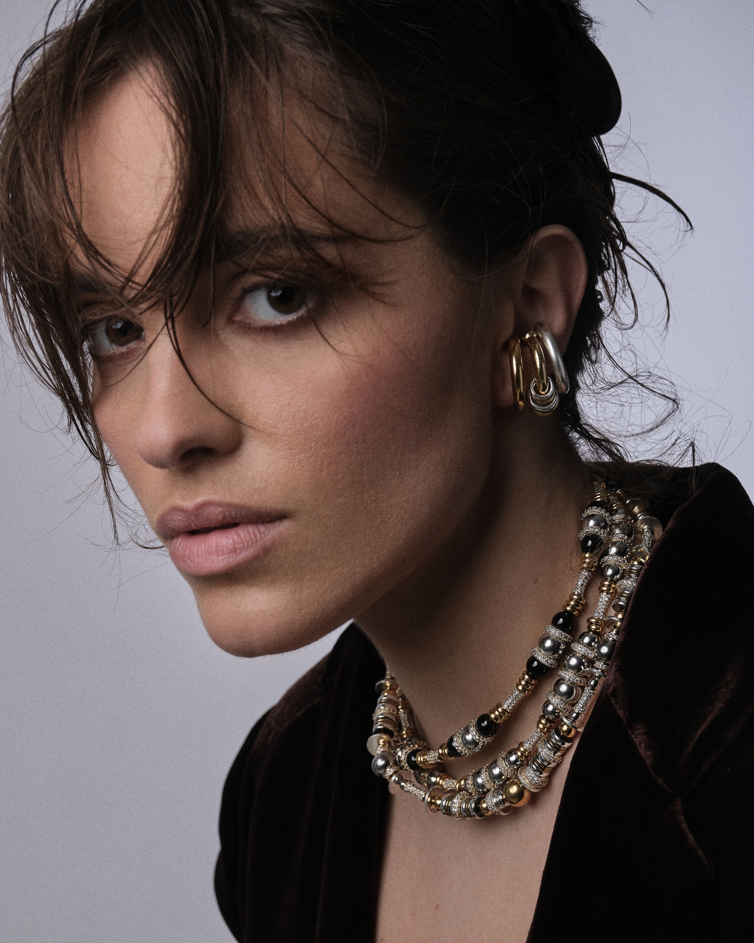 Collier Meritaten Noir