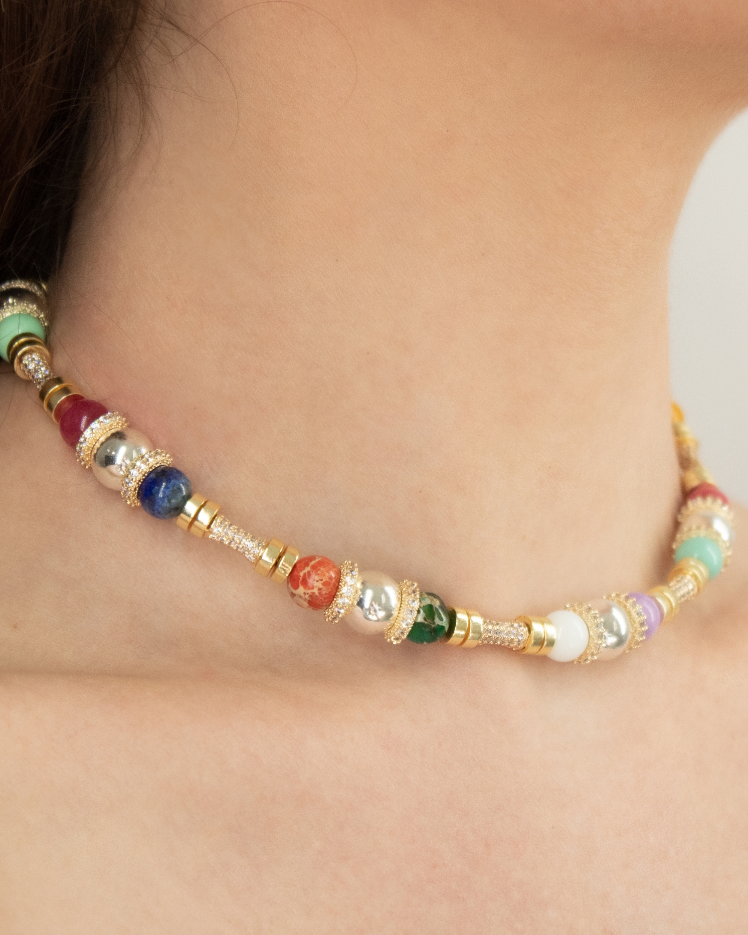 Collier Meritaten Multicolore