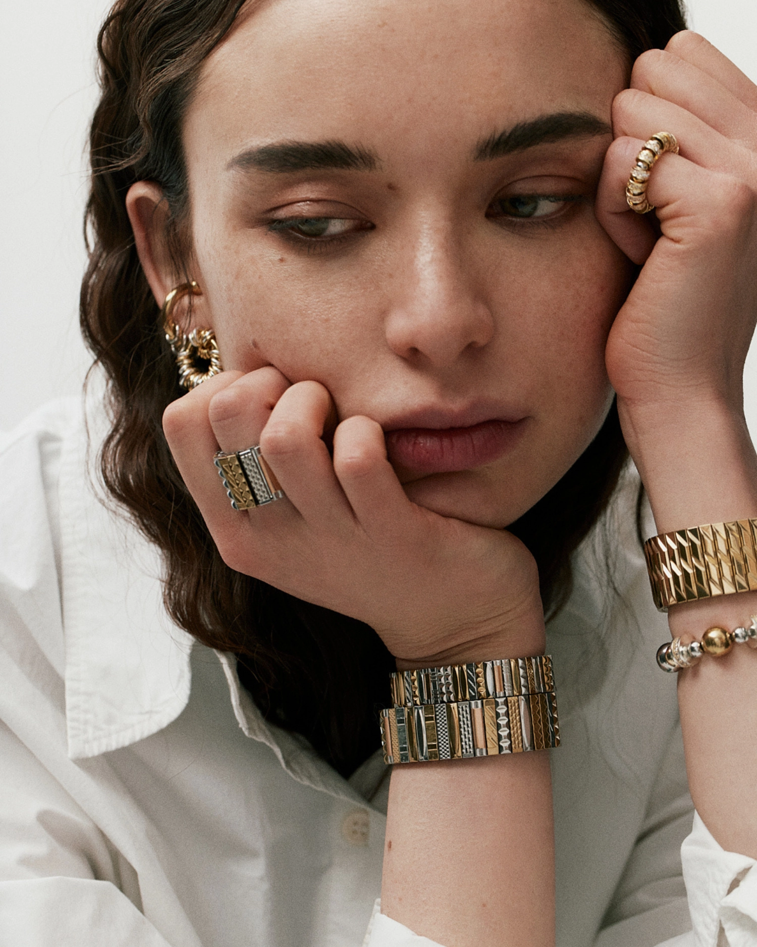 Bracelet SIG 12 Mix Gold and Silver