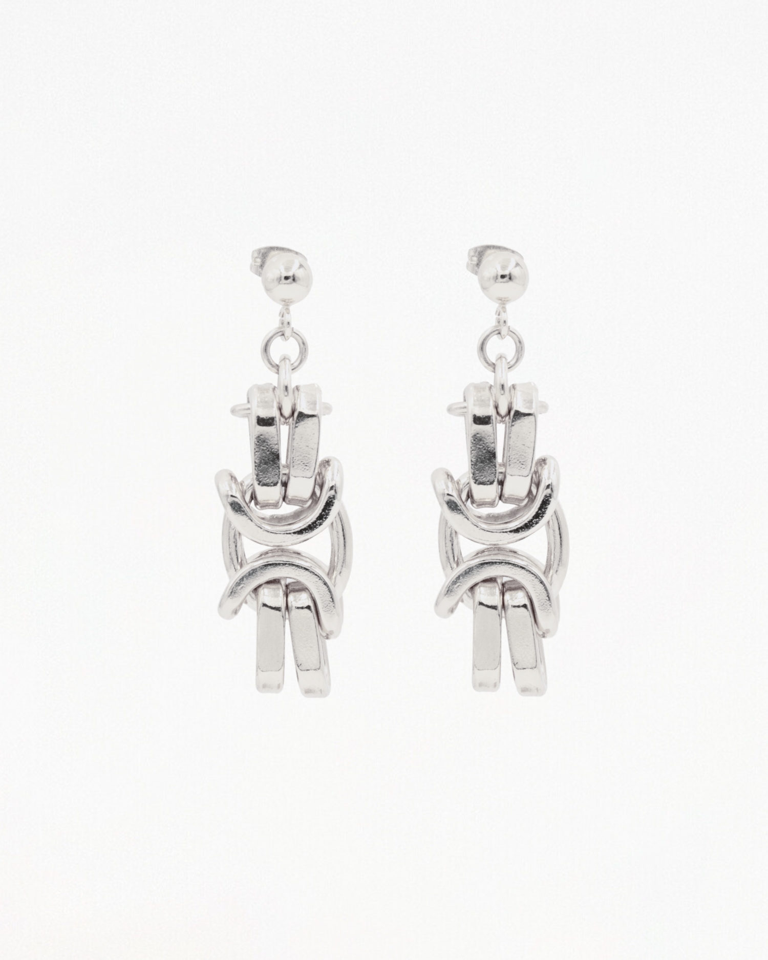 Boucles d'oreilles Calliopé Argent