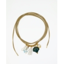 Collier Mermaid Pampilles Camel