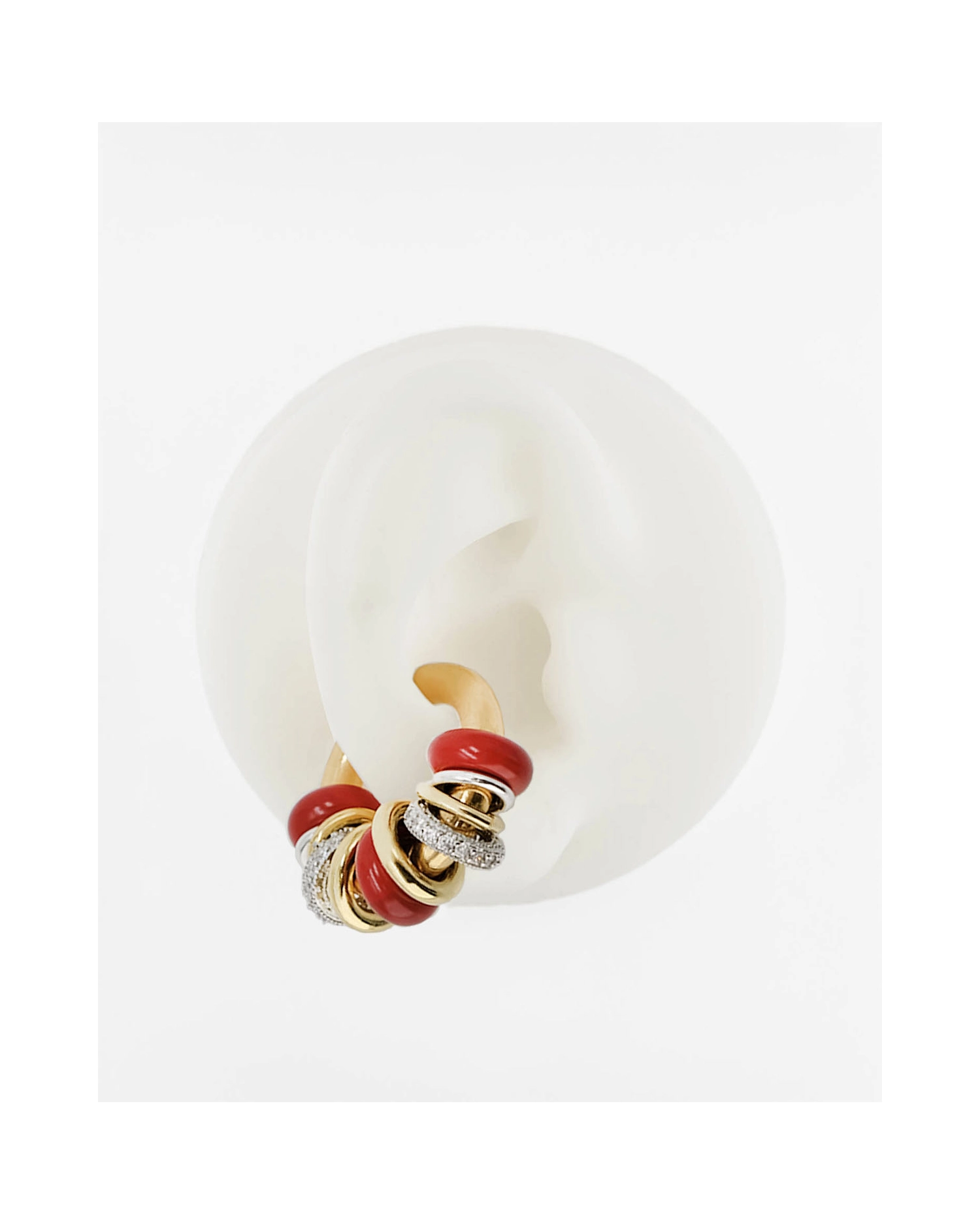 Earcuff Shiny Red