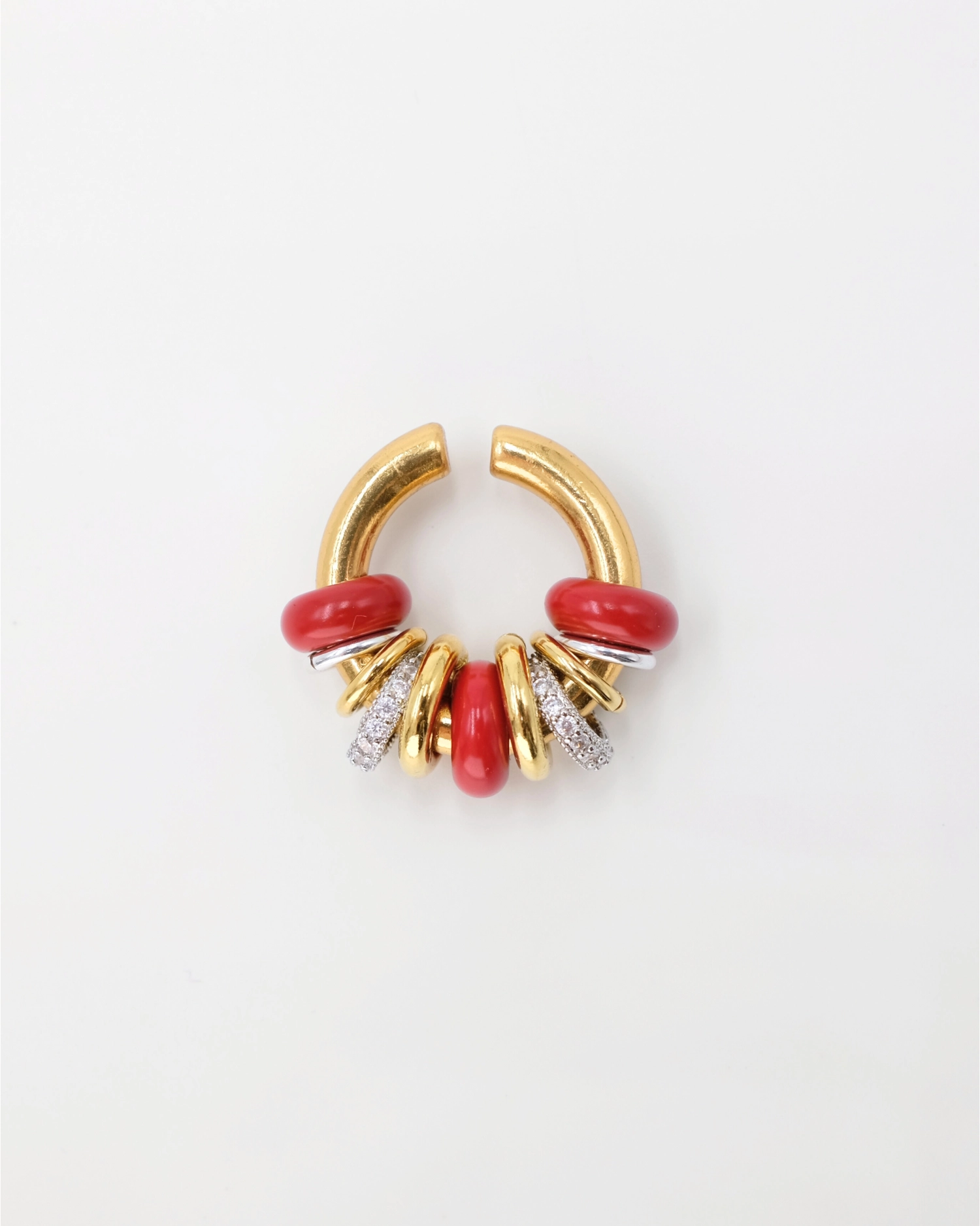 Earcuff Shiny Red