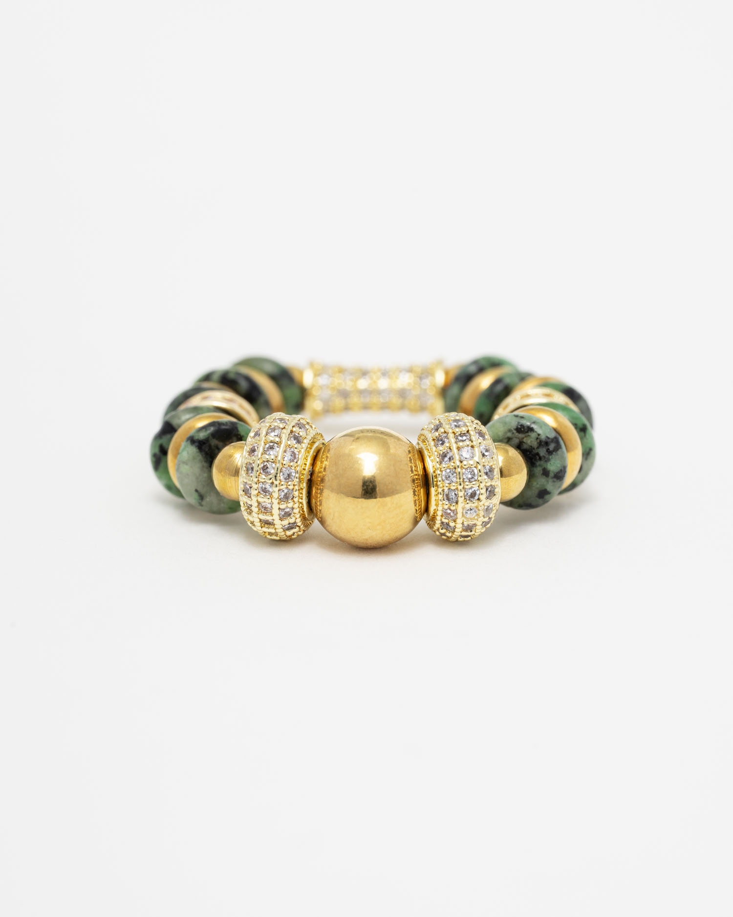 Bague Gaïa Green