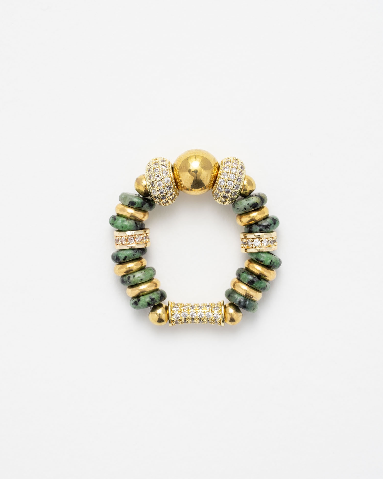 Bague Gaïa Green
