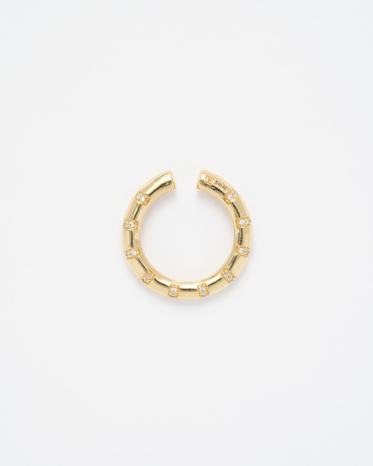 Earcuff Deca White