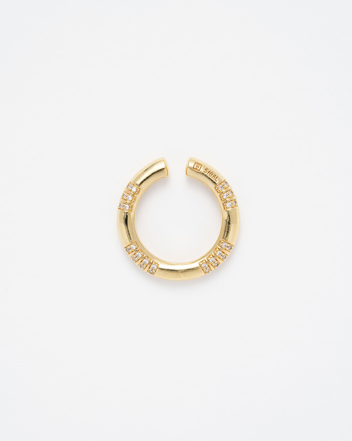 Earcuff Quadra White