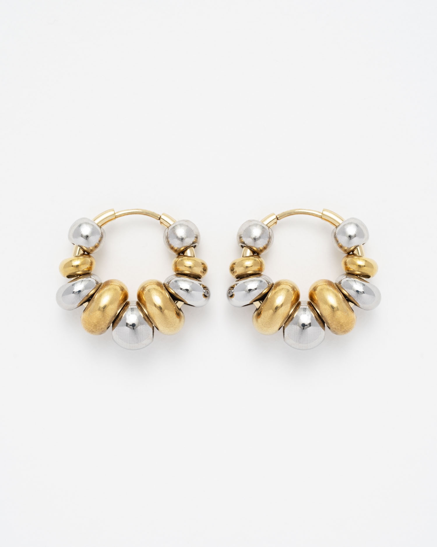 Boucles d'oreilles Frankie Gold & Silver