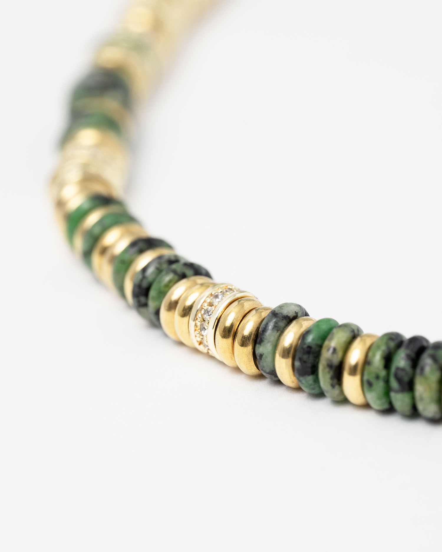 Collier Gaïa Green