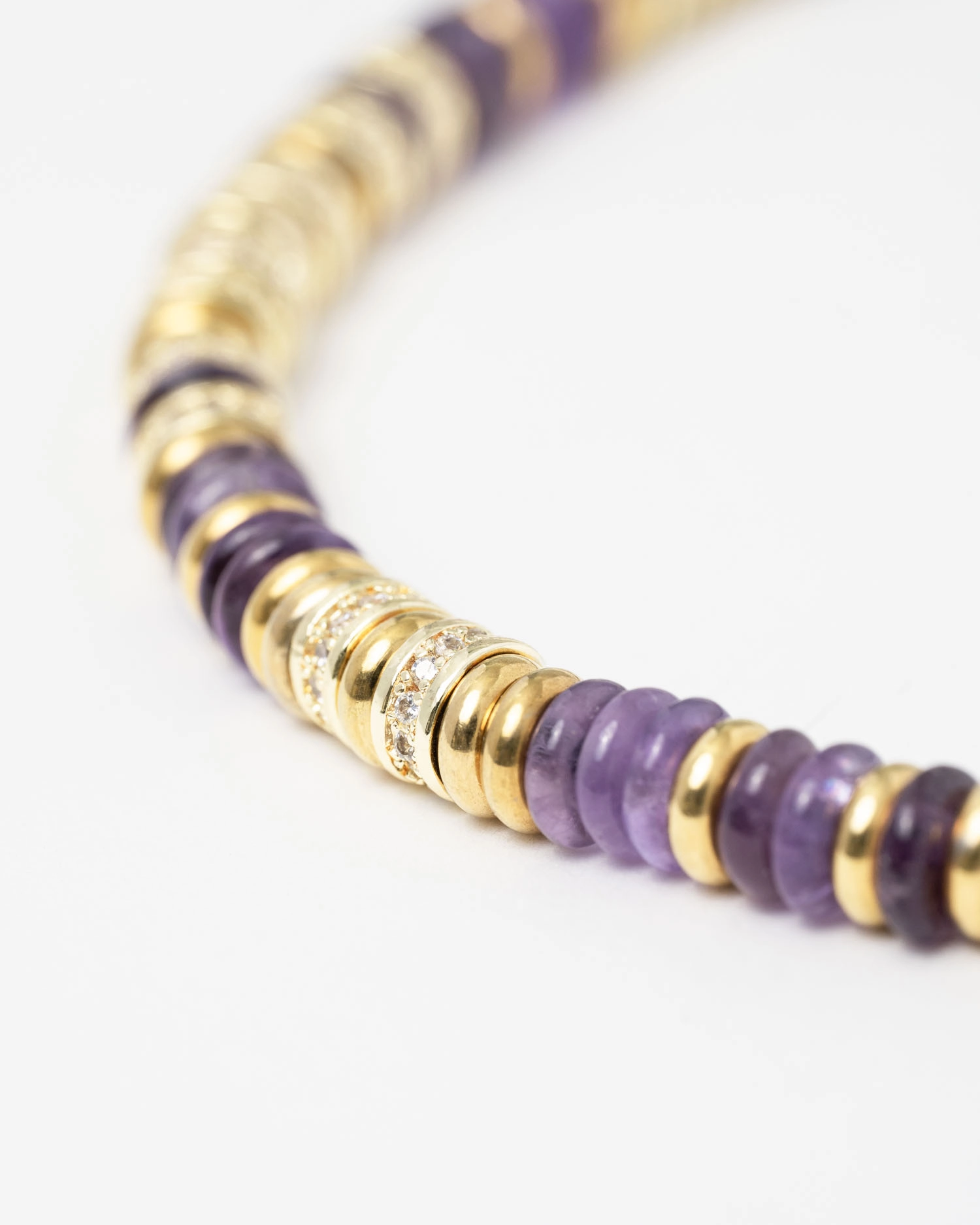 Collier Gaïa Violet