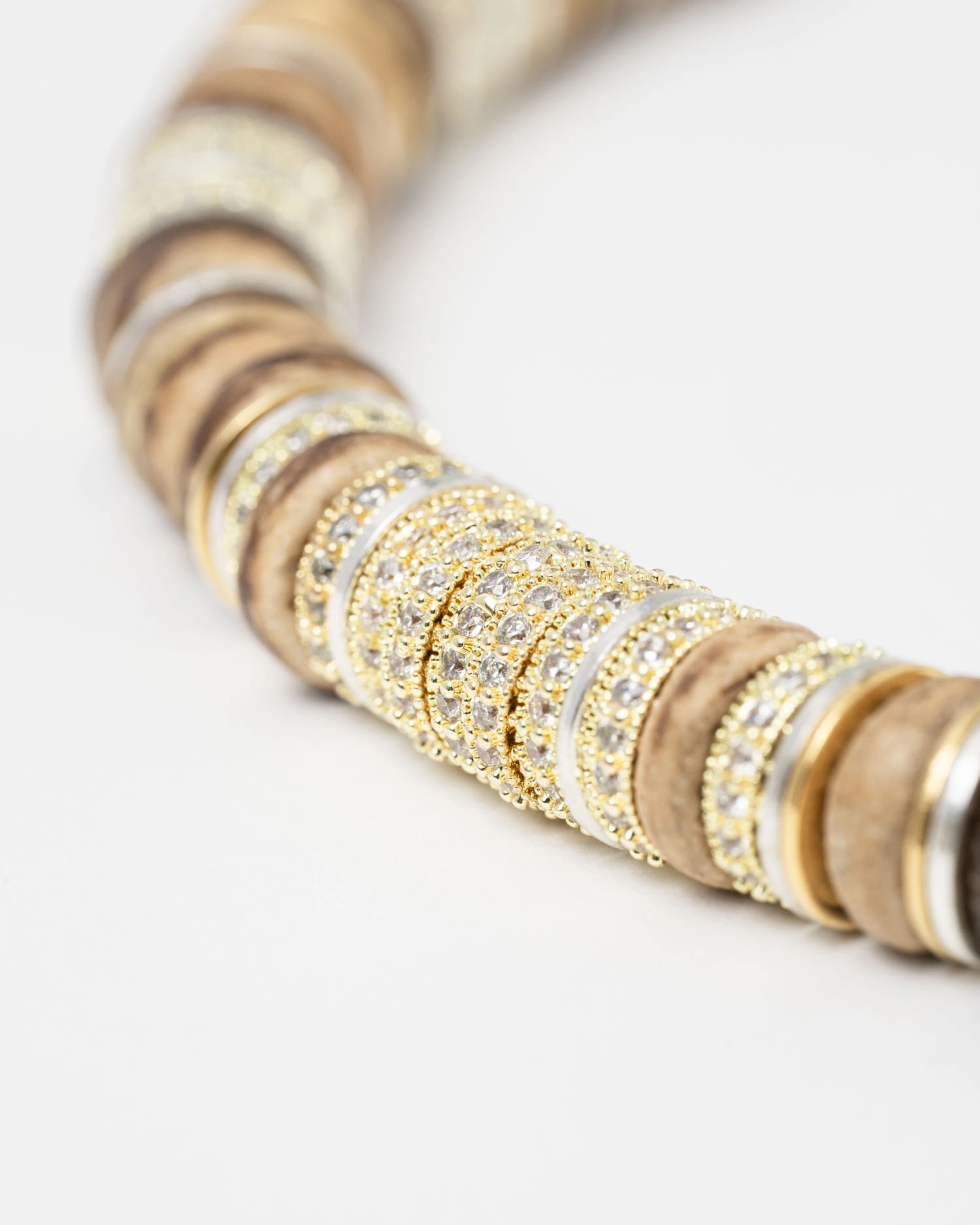 Collier Rondelle Camel