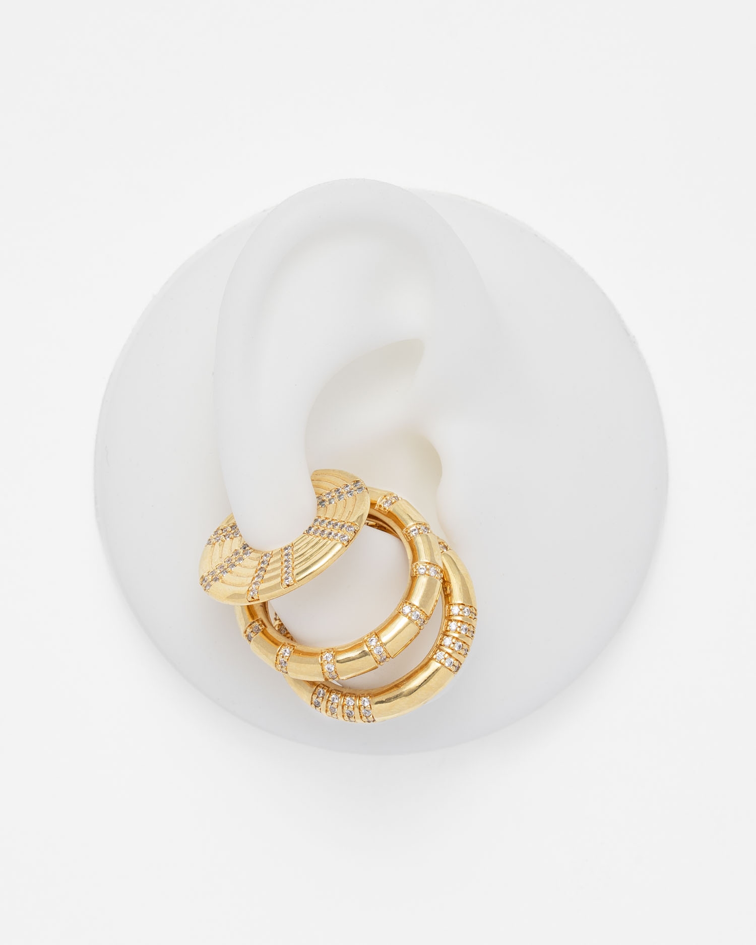 Earcuff Deca White