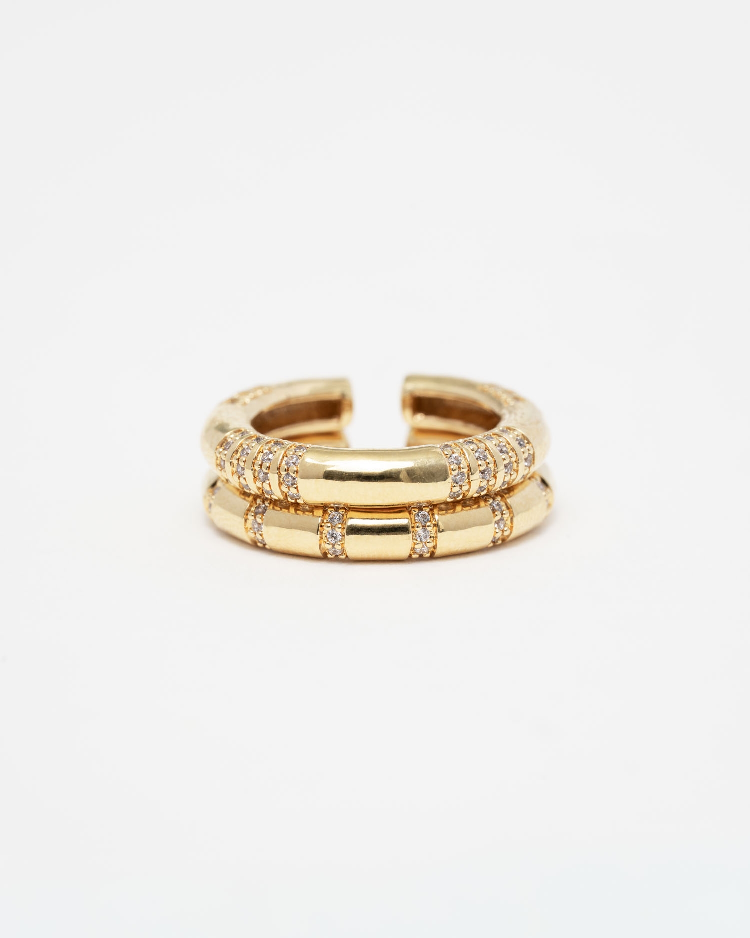 Earcuff Quadra White
