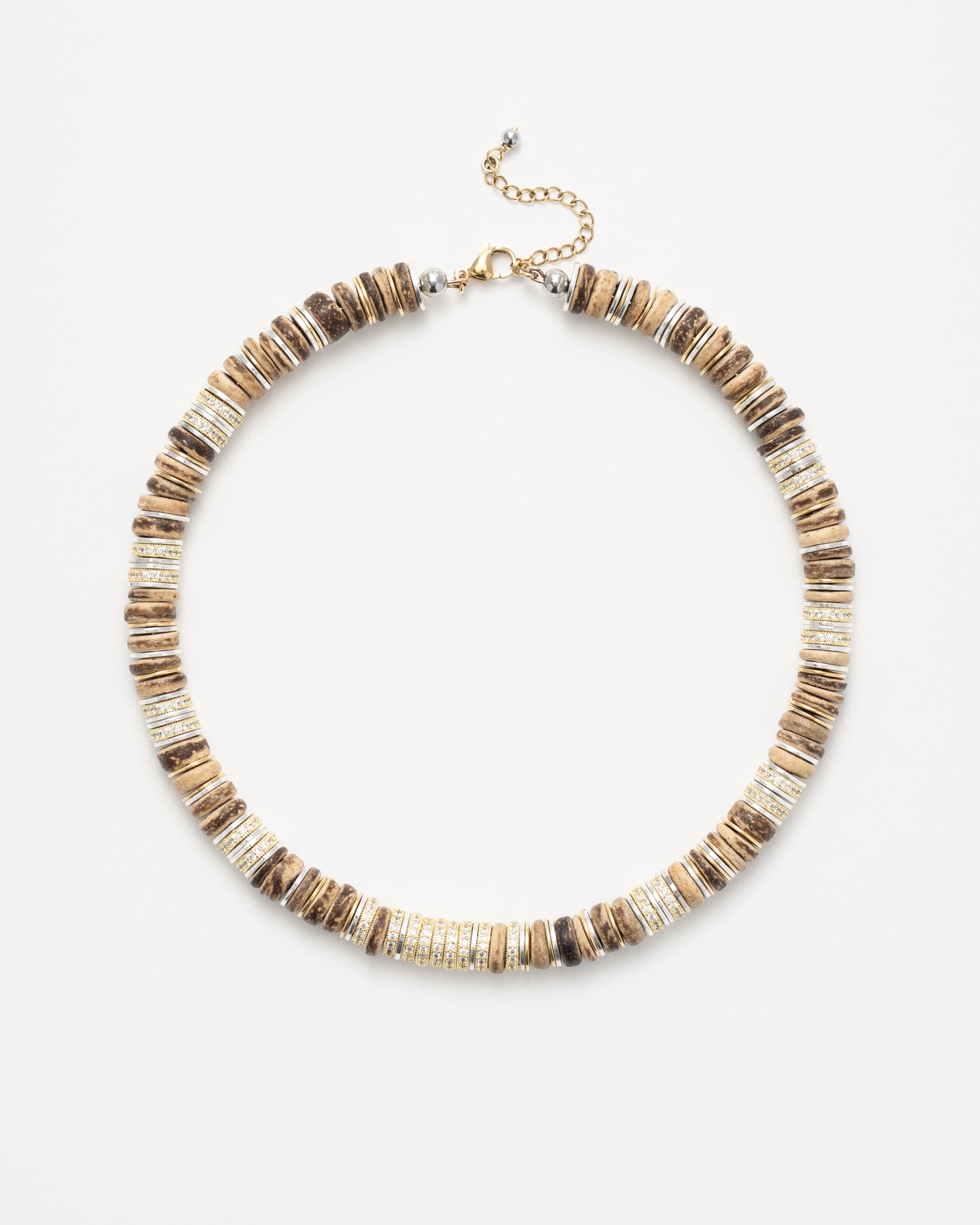 Collier Rondelle Camel