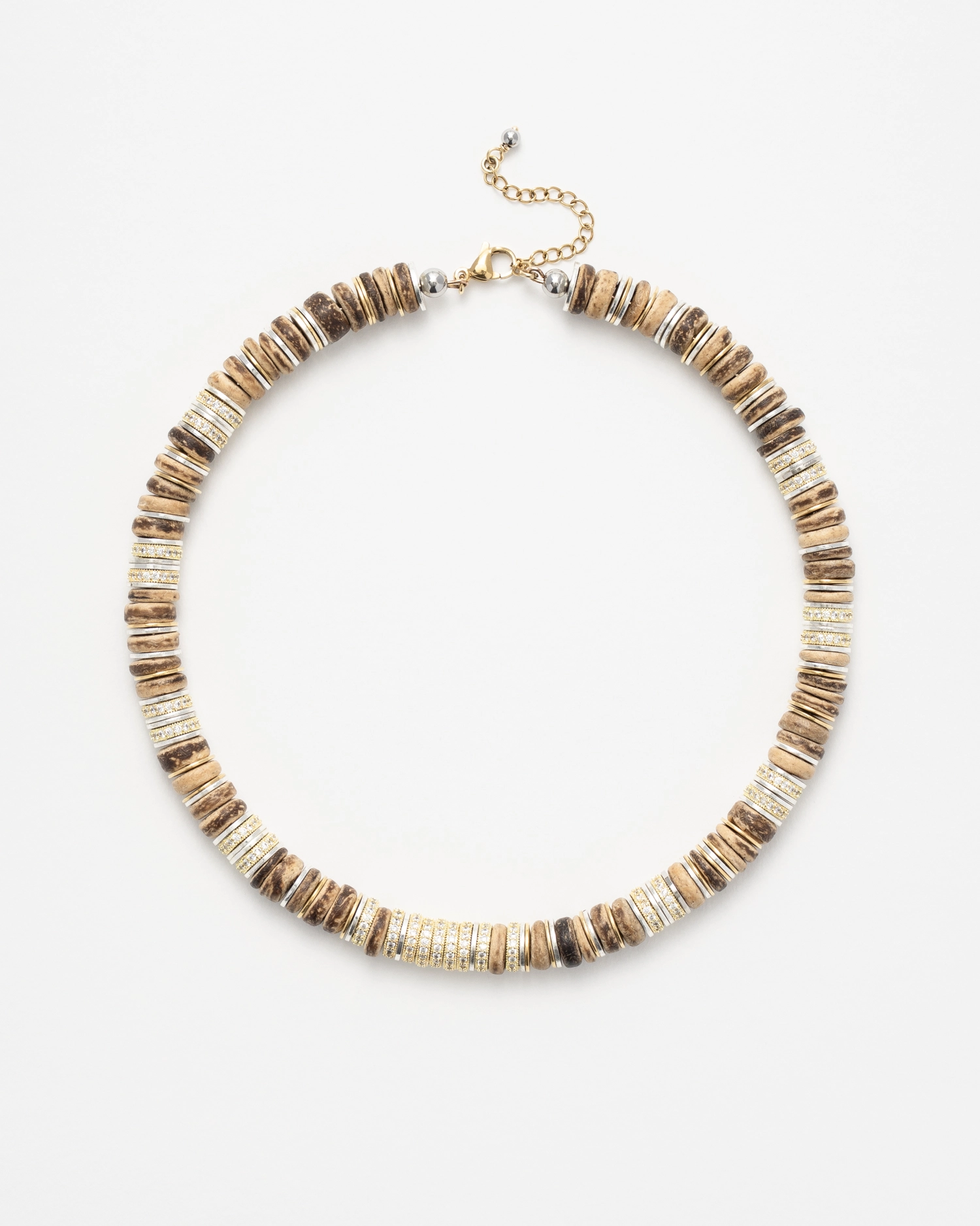 Collier Rondelle Camel