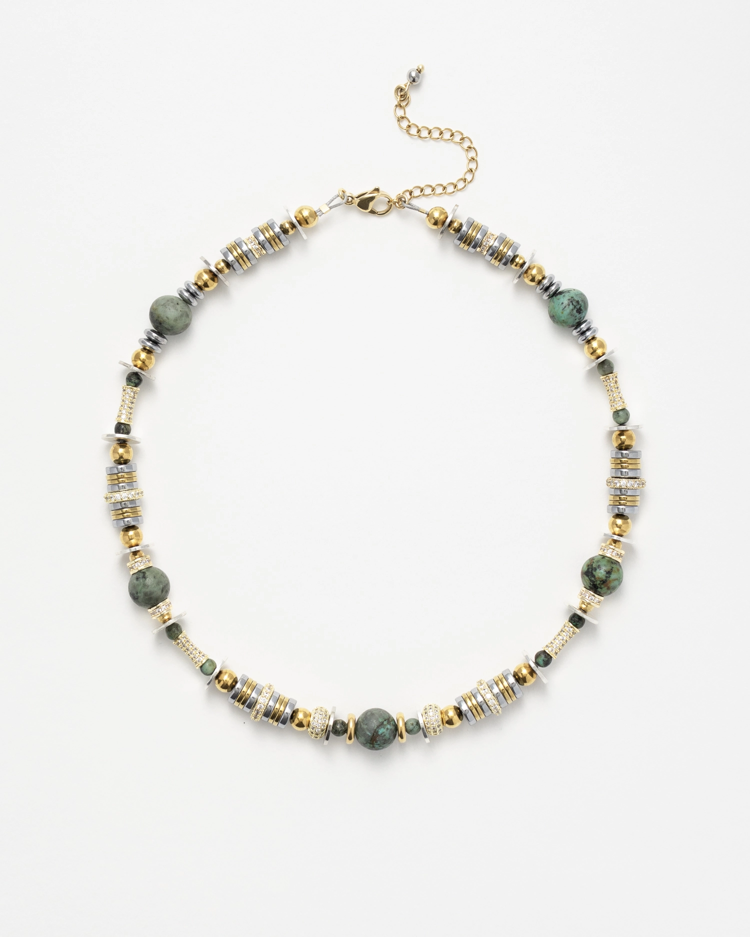 Collier New Nefertiti Vert