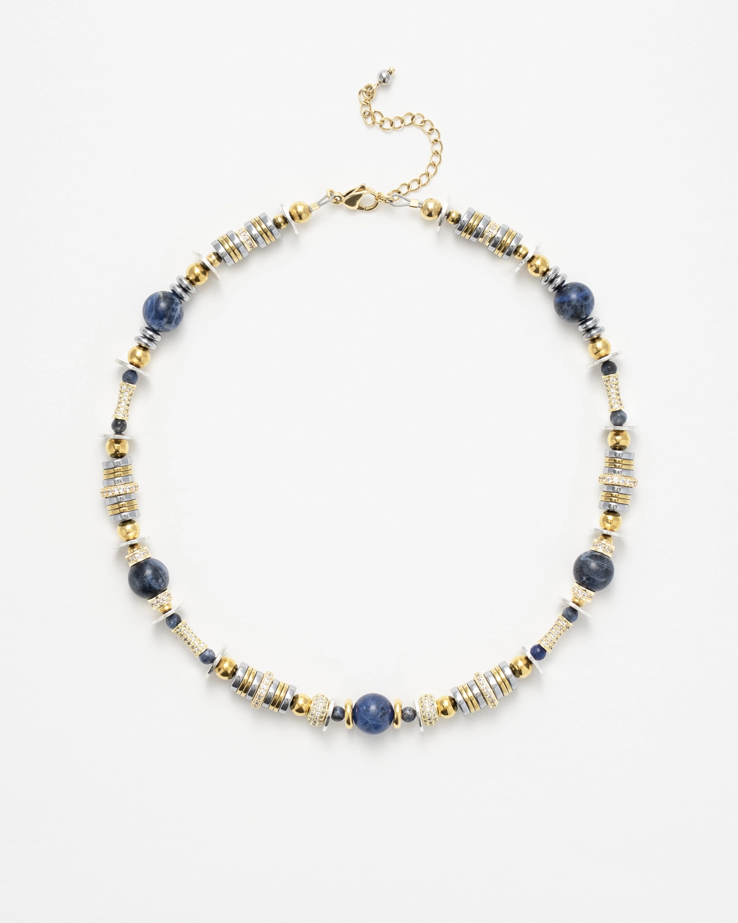 Collier New Nefertiti Blue
