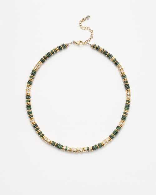 Collier Gaïa Vert