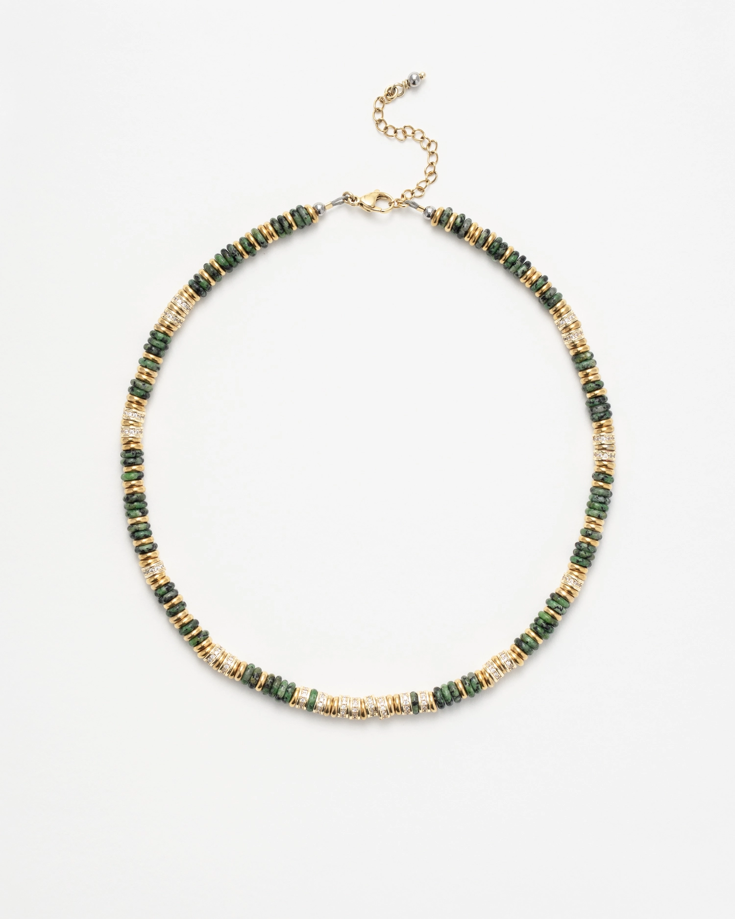 Collier Gaïa Green