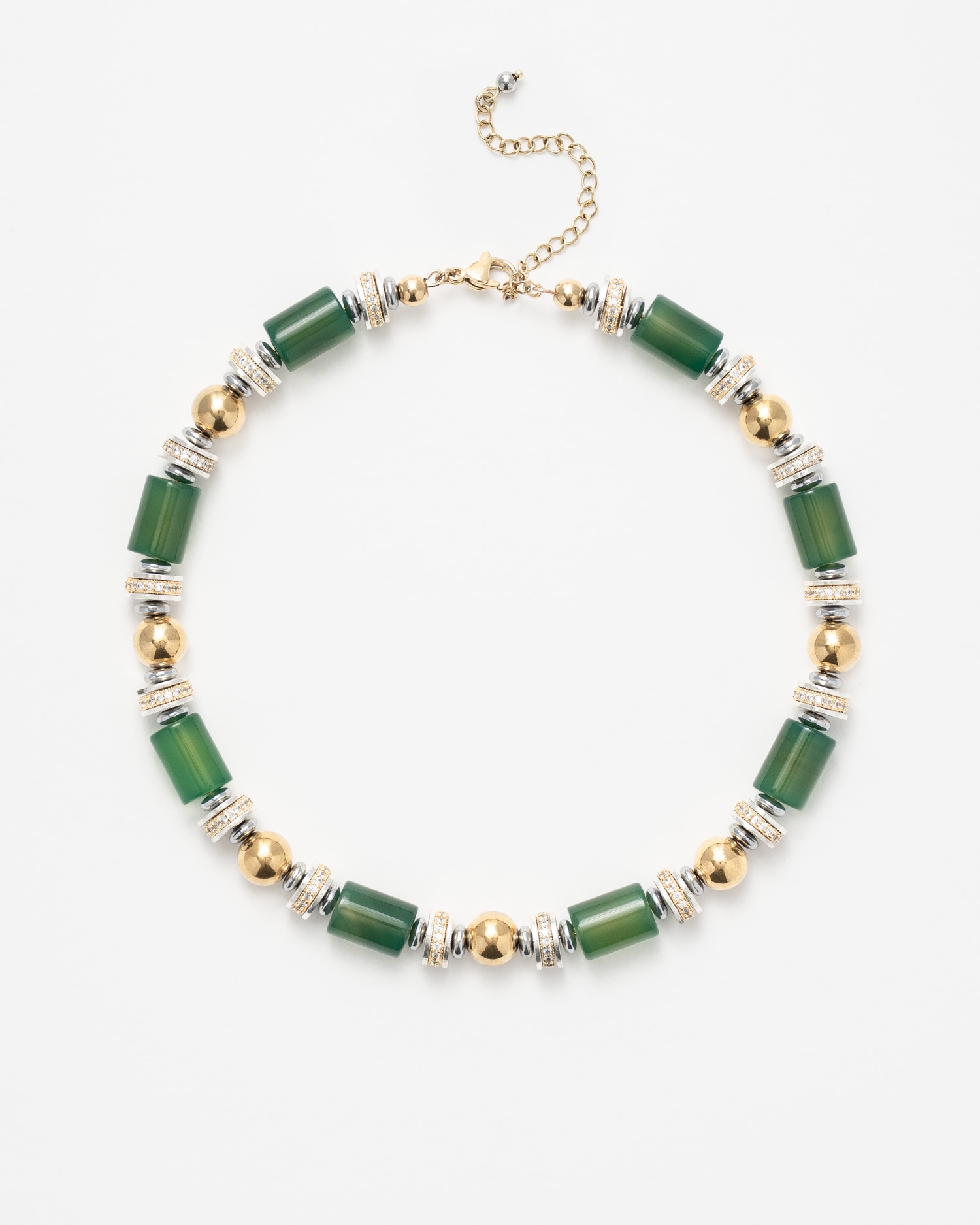 Collier Athéna Green
