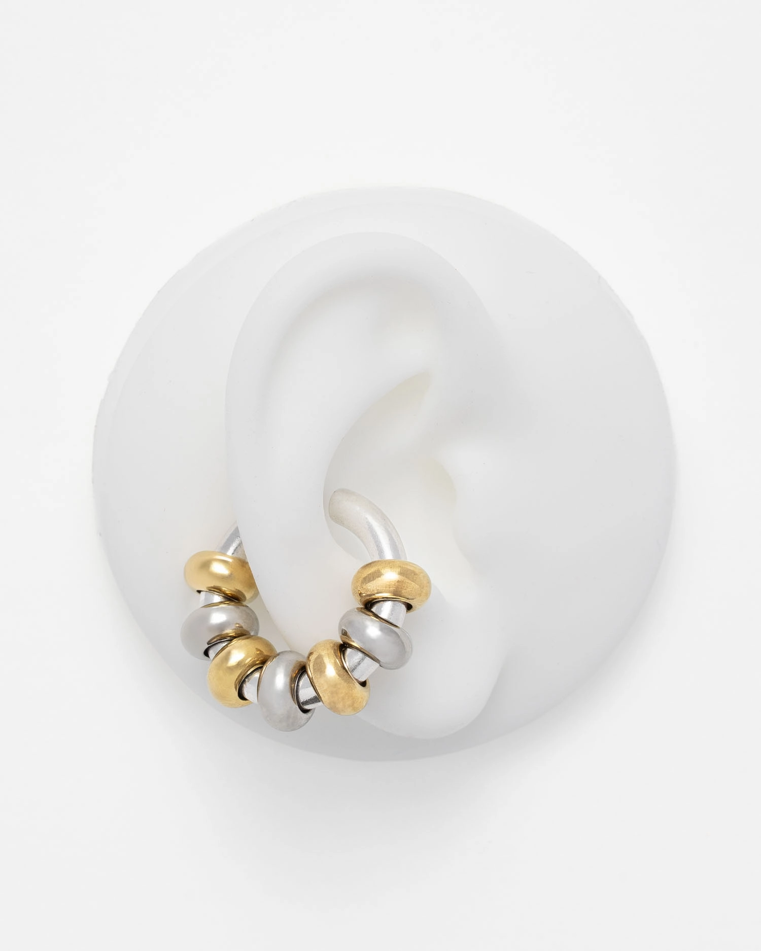 Earcuff Frankie Or & Argent