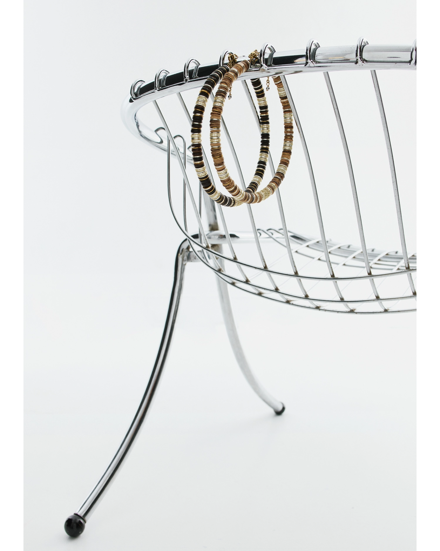 Collier Rondelle Dark Brown