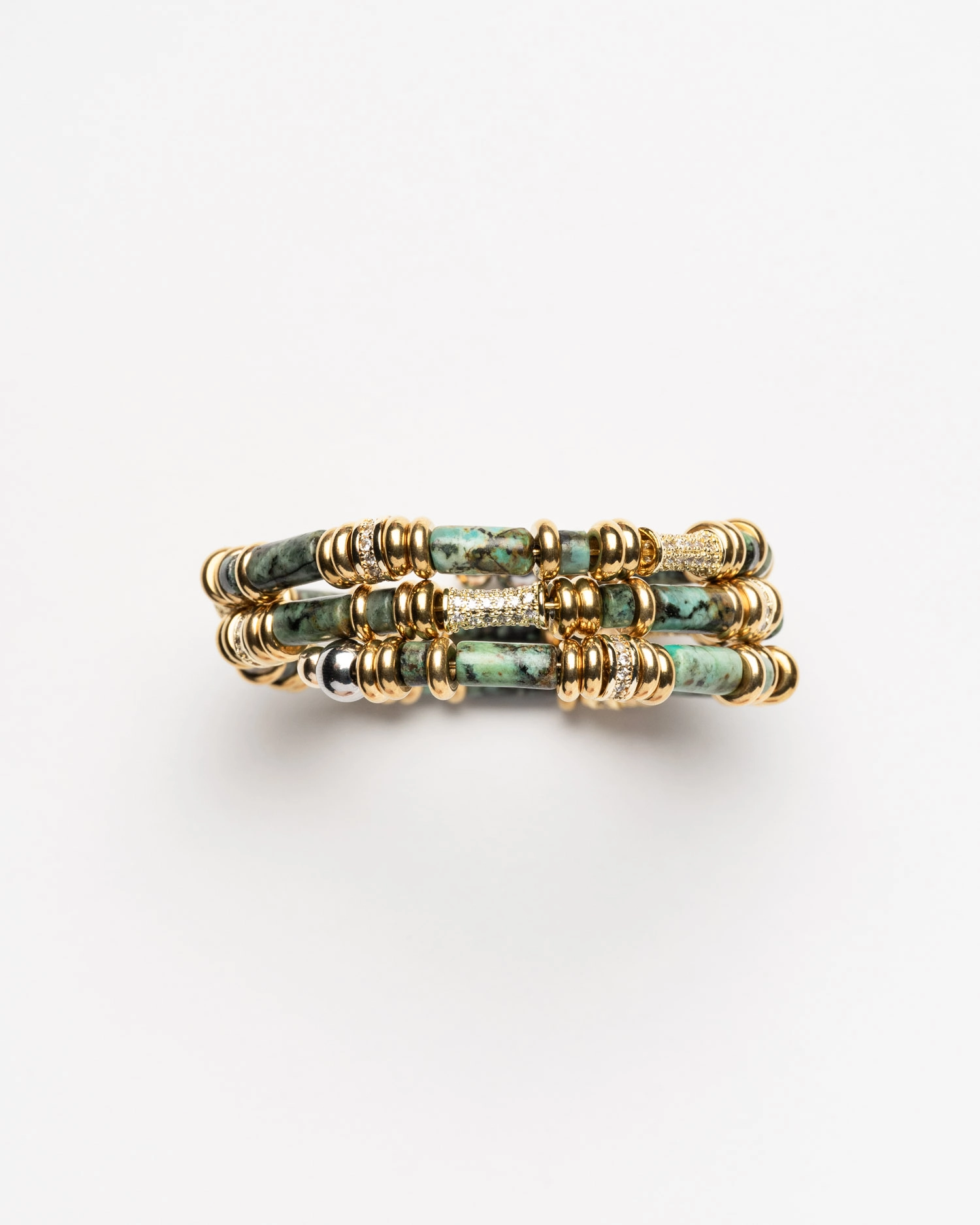 Bracelet Yara Shiny Vert