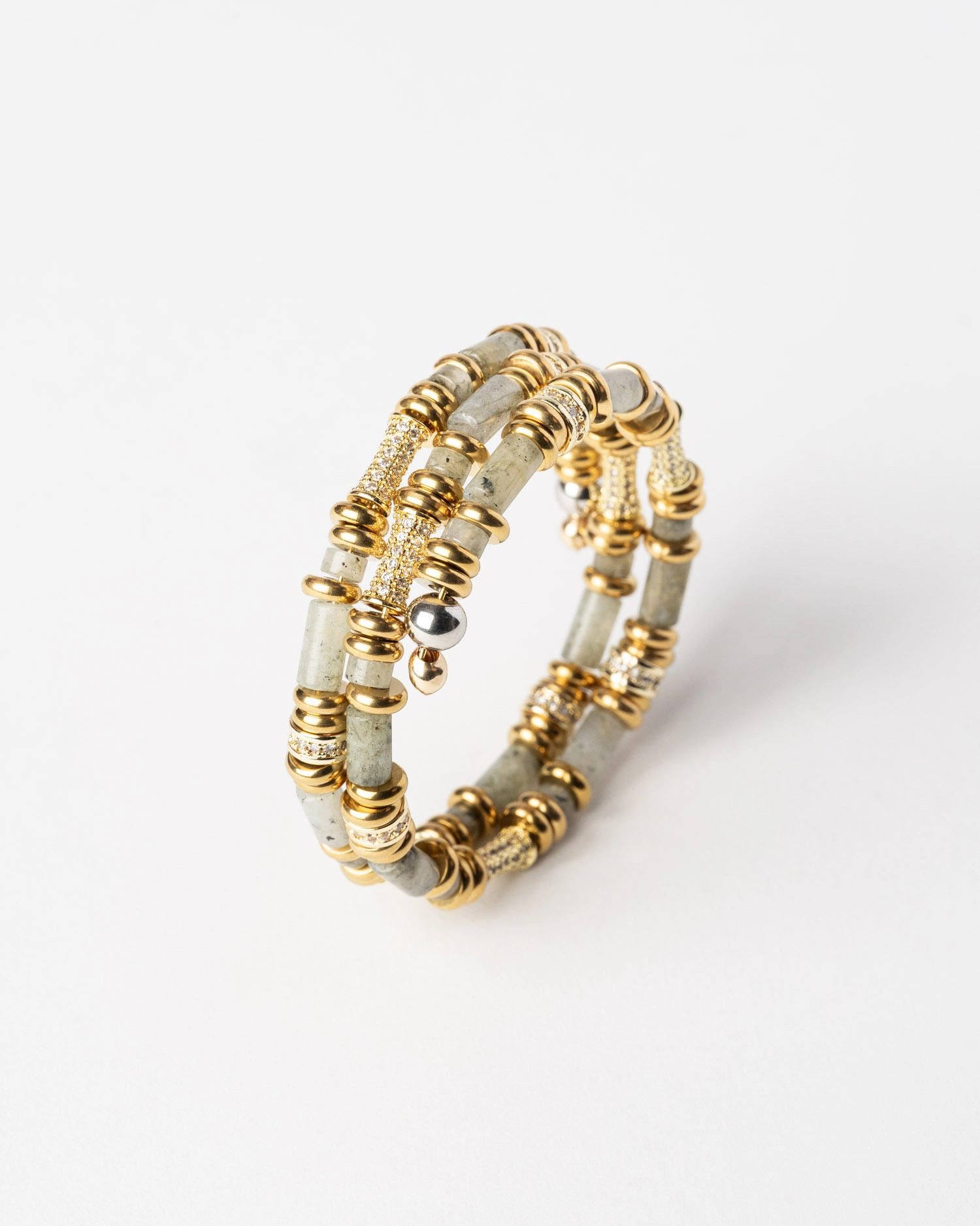 Bracelet Yara Shiny Gris