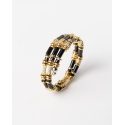 Bracelet Yara Shiny Noir