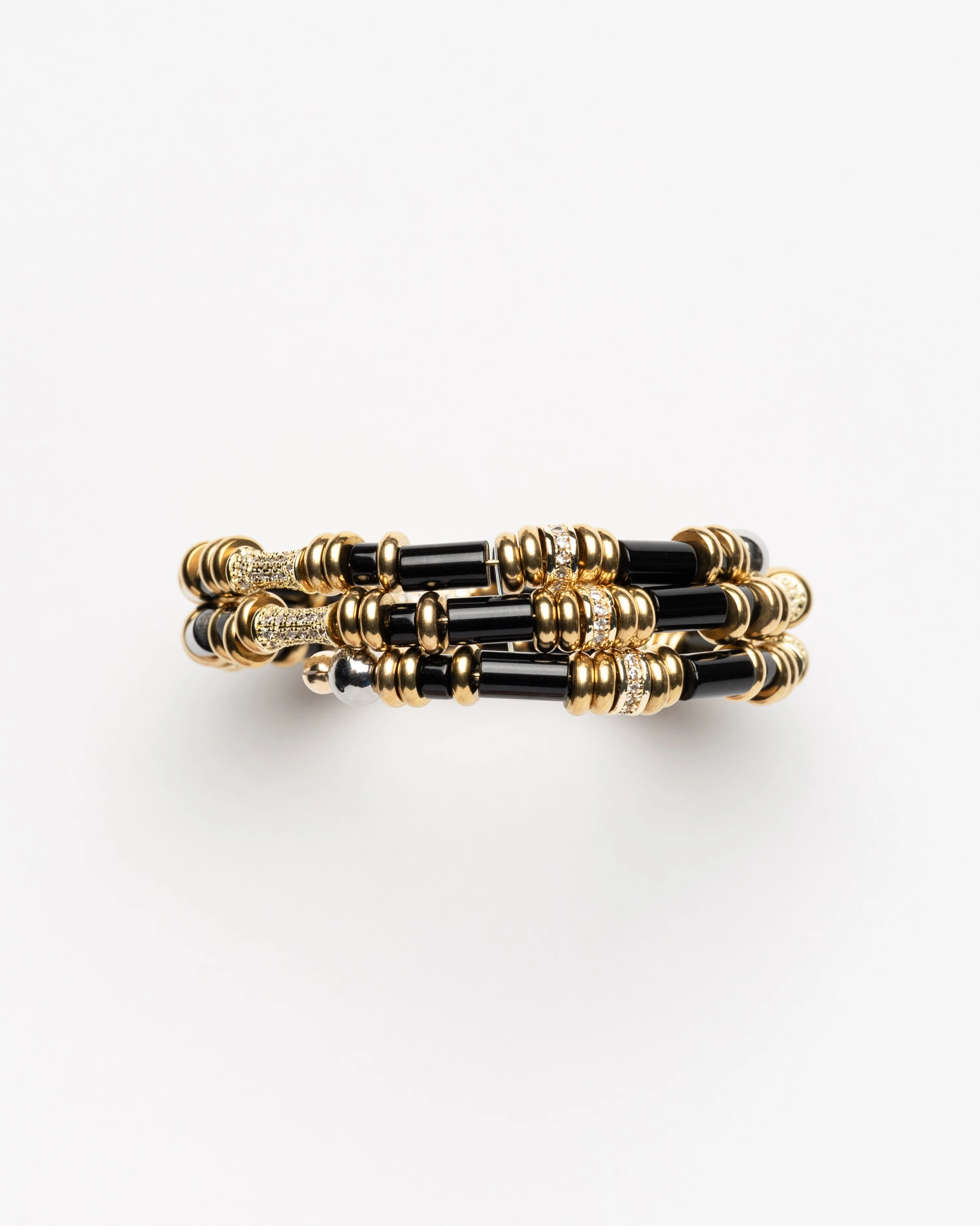 Bracelet Yara Shiny Noir