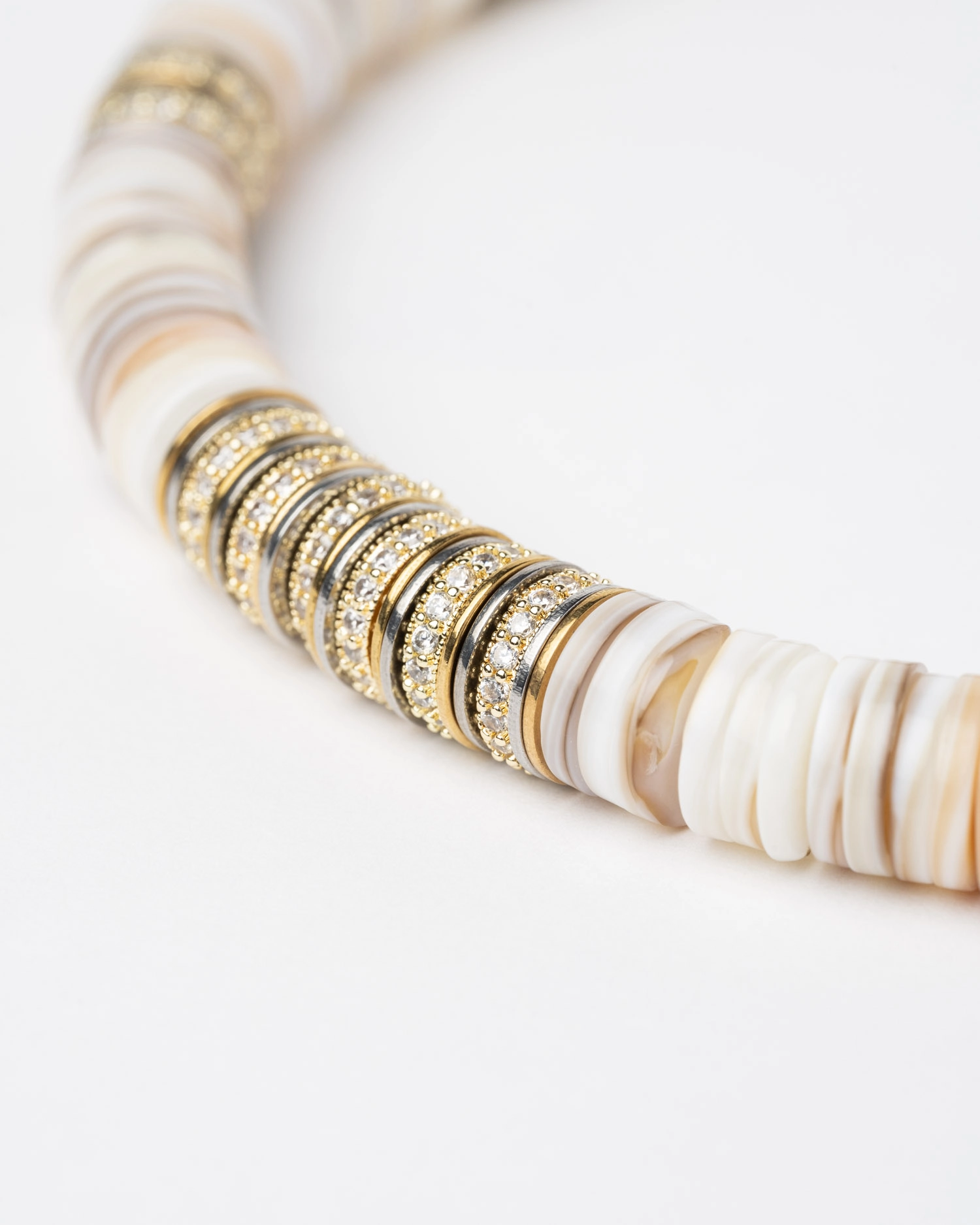 Collier Sculpt Rondelle Cream