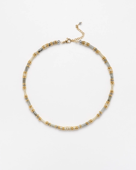 Collier Yara Shiny Gris