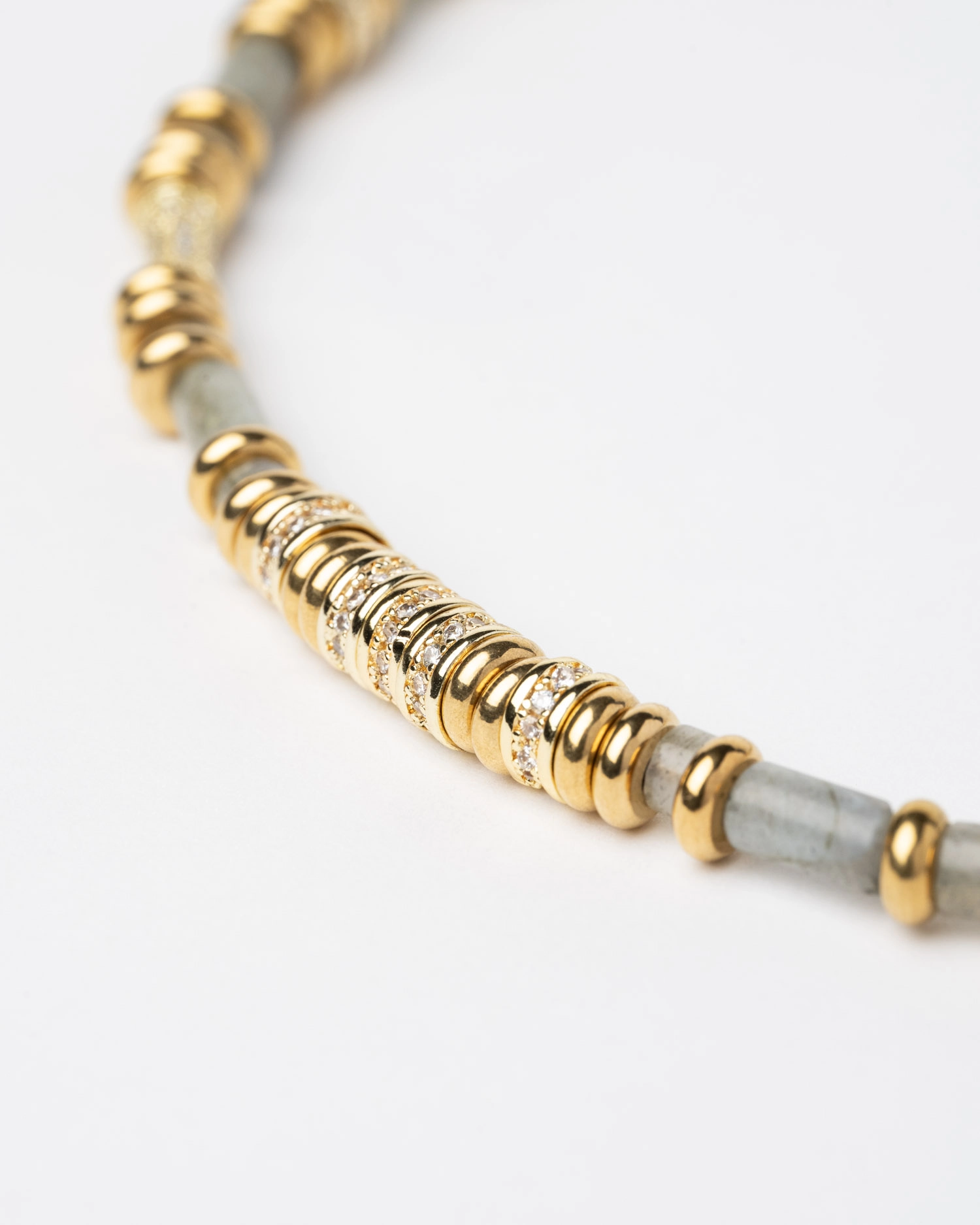 Collier Yara Shiny Grey