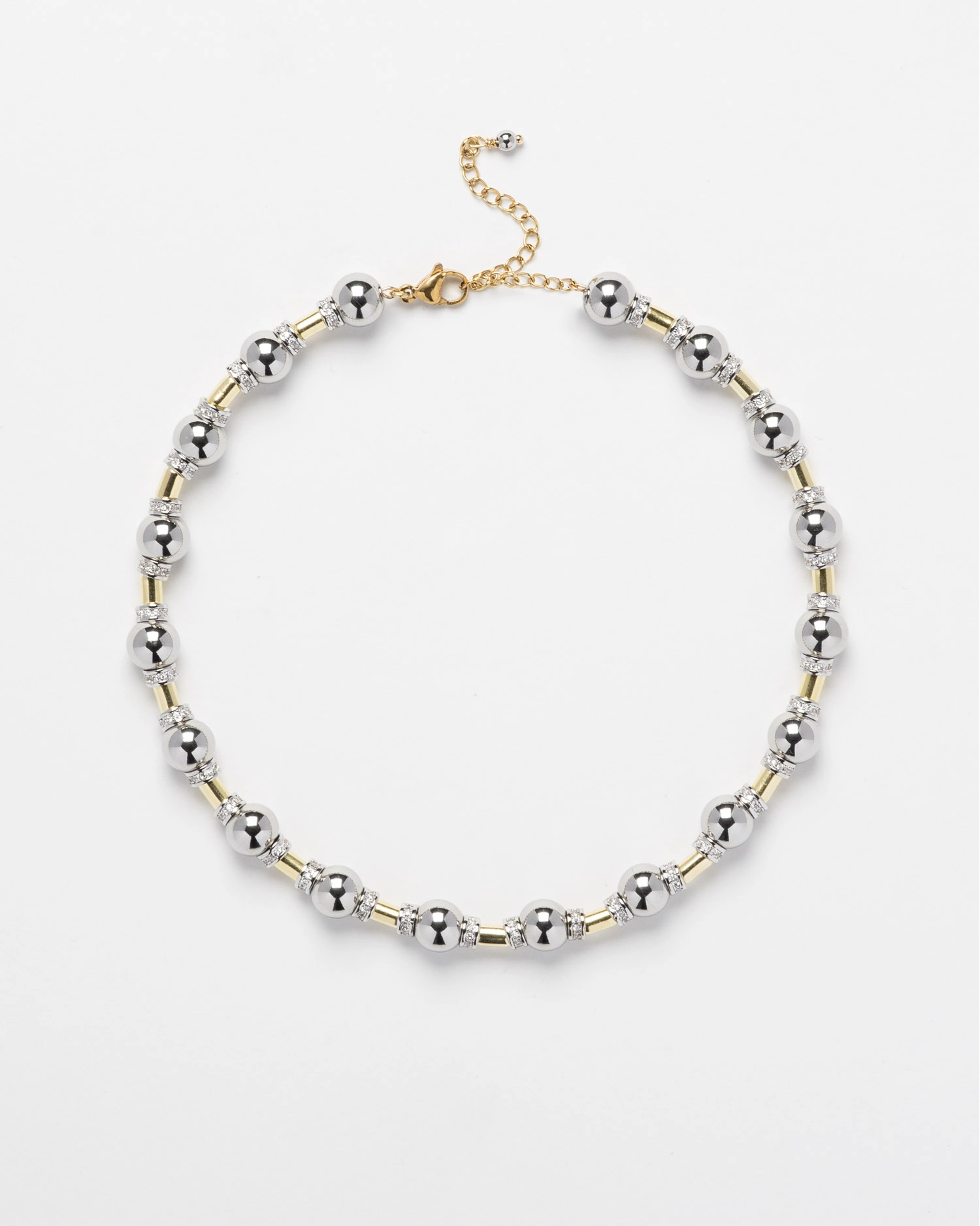 Collier Ball Argent