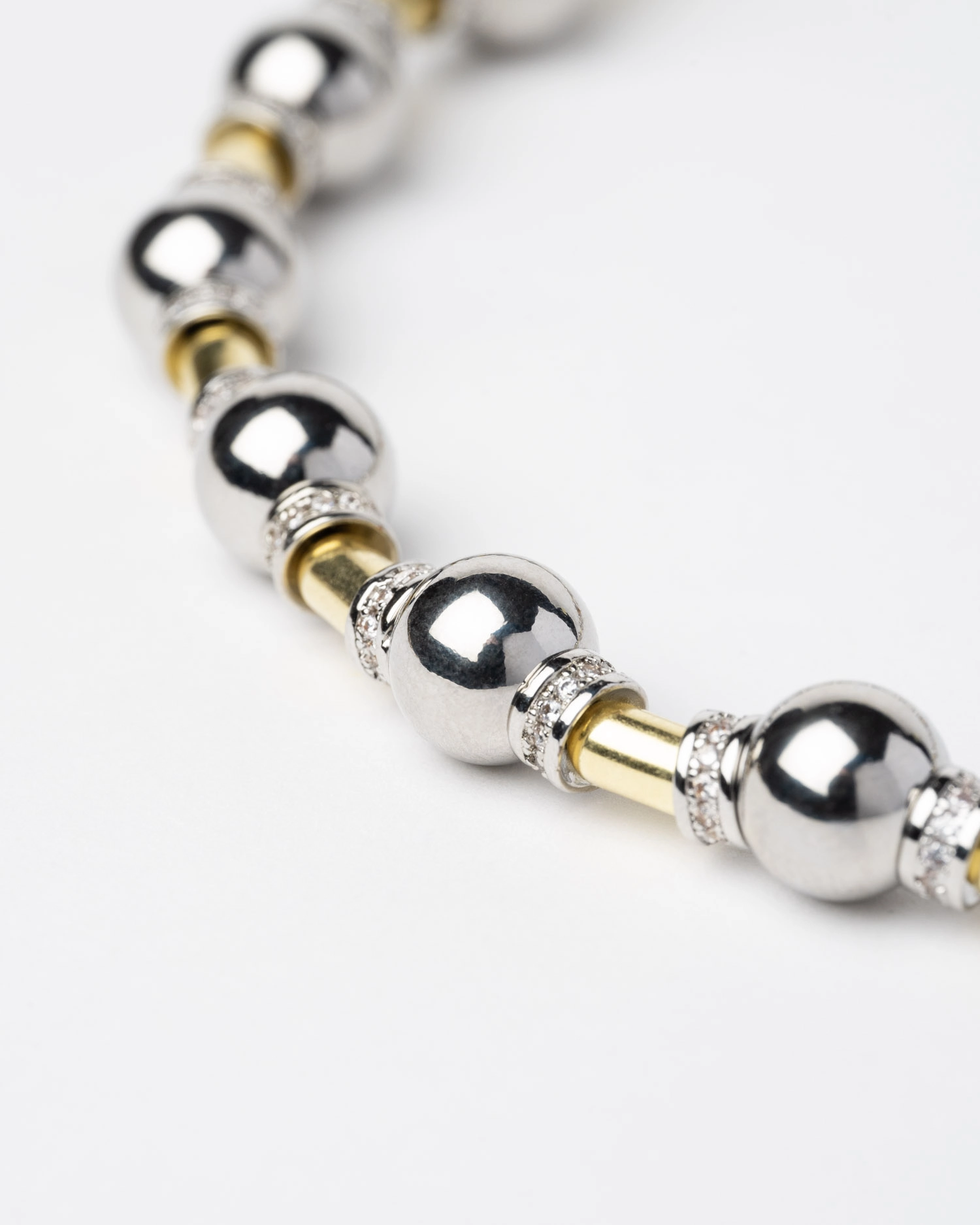 Collier Ball Argent
