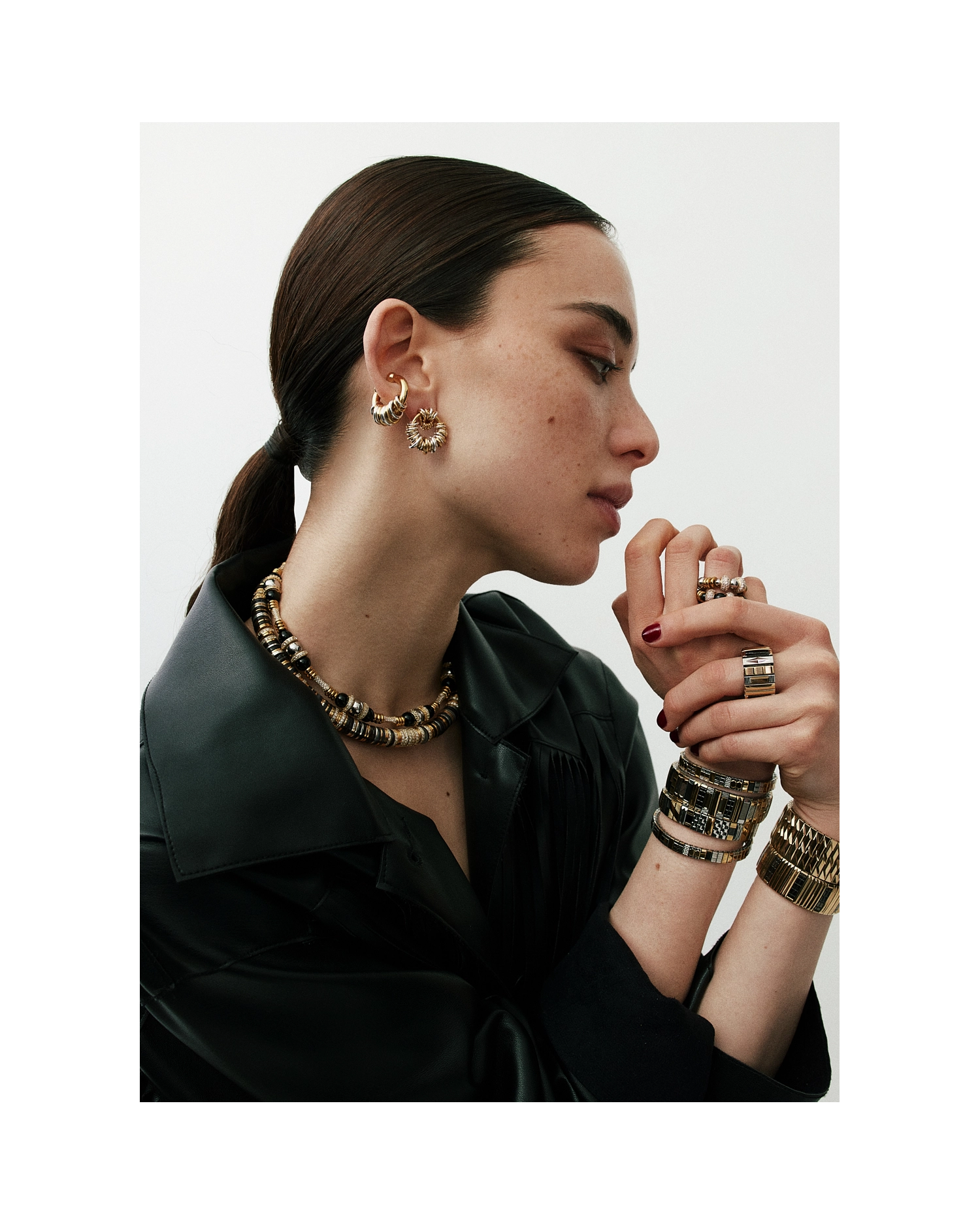 Collier Rondelle Black