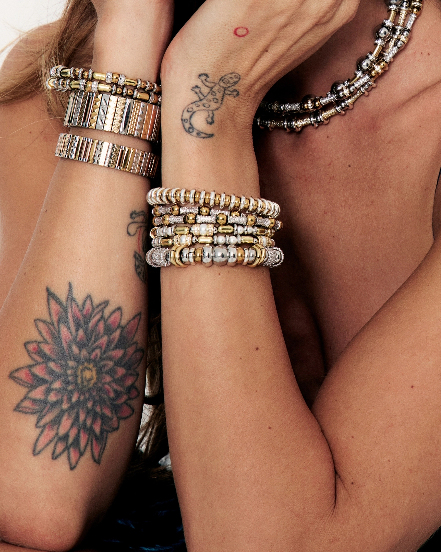 Bracelet SIG 12 Mix Gold and Silver