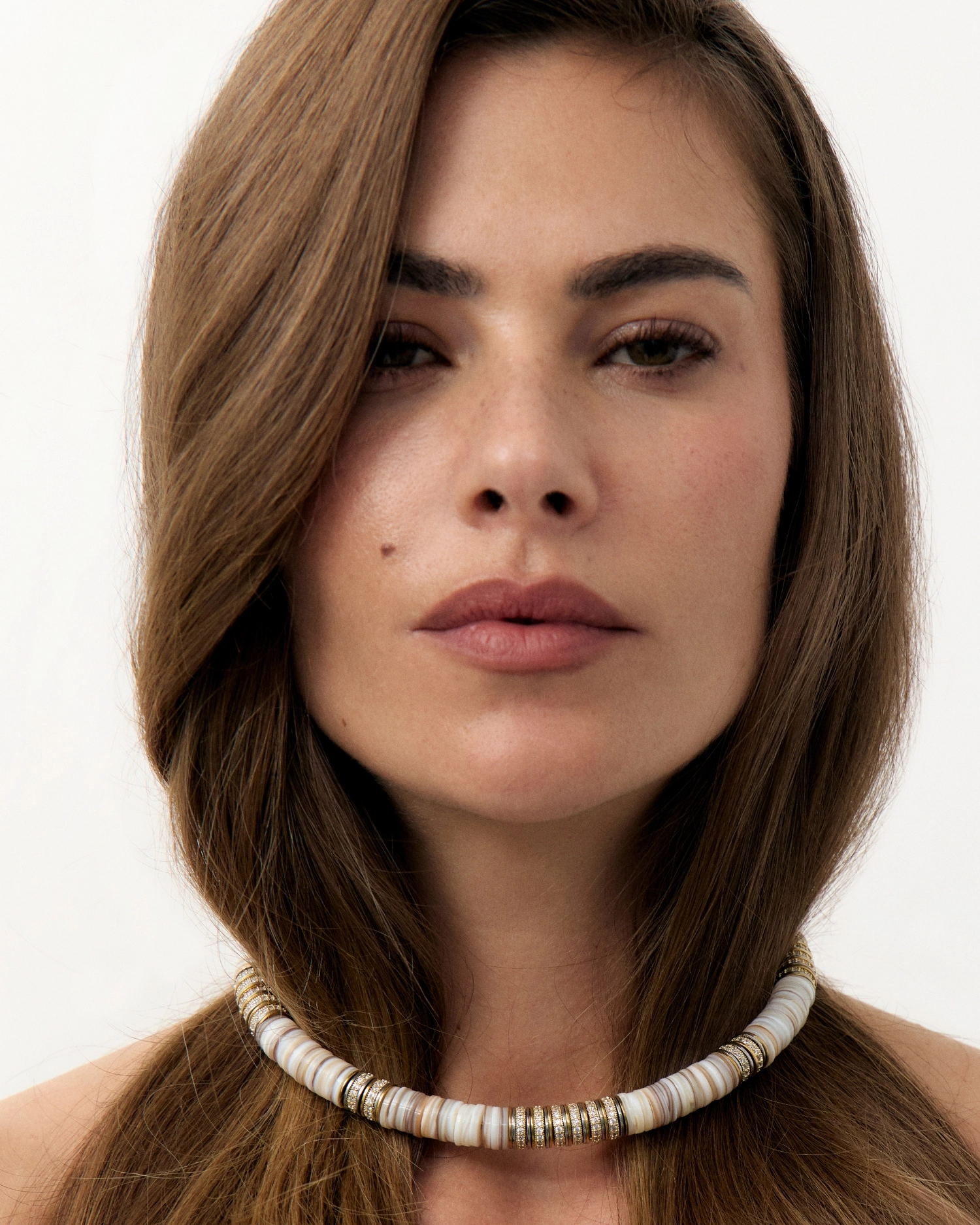 Collier Sculpt Rondelle Cream