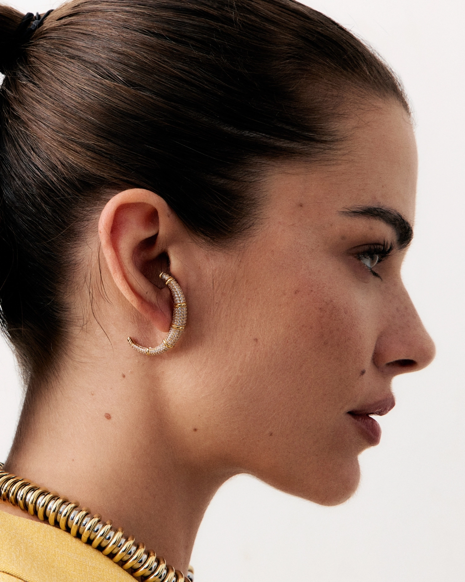 Boucle d'oreille Twilight Or & Shiny