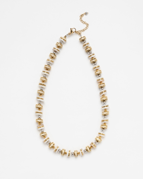 Collier Helios Blanc