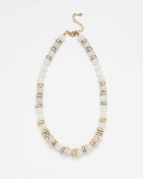 Collier Clara Blanc