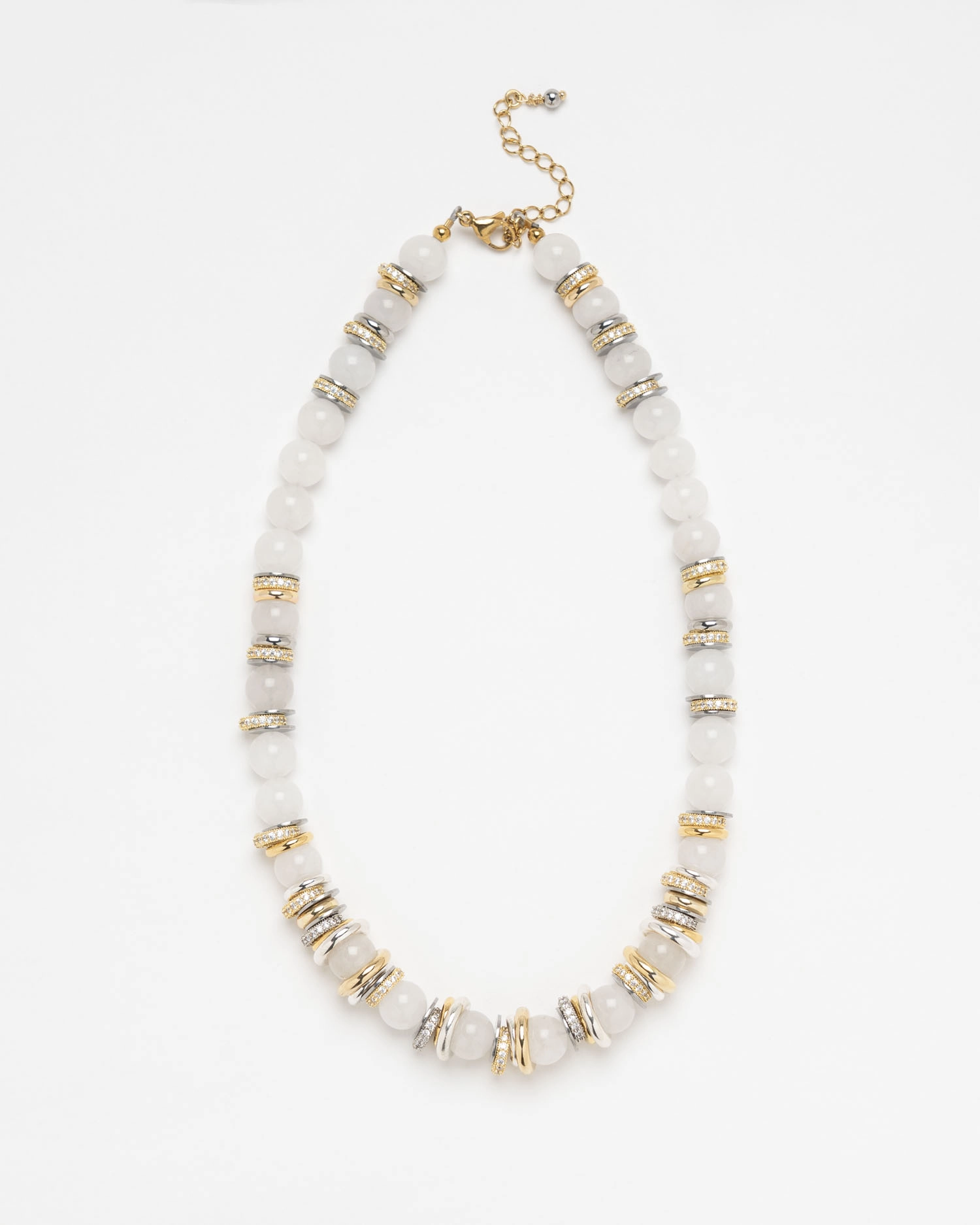 Collier Clara Blanc