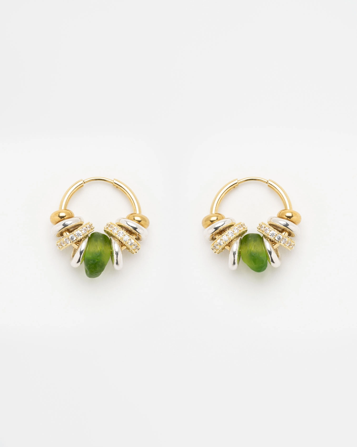 Boucles d'oreilles Baby Sia Vert